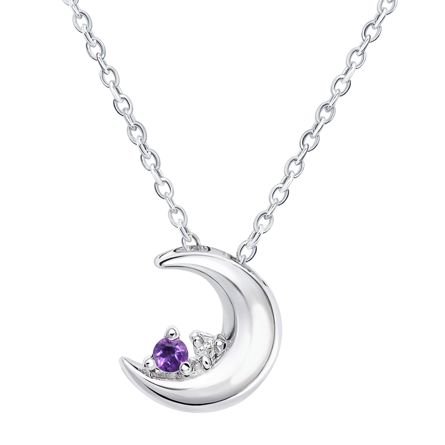 クレッセントムーンネックレス