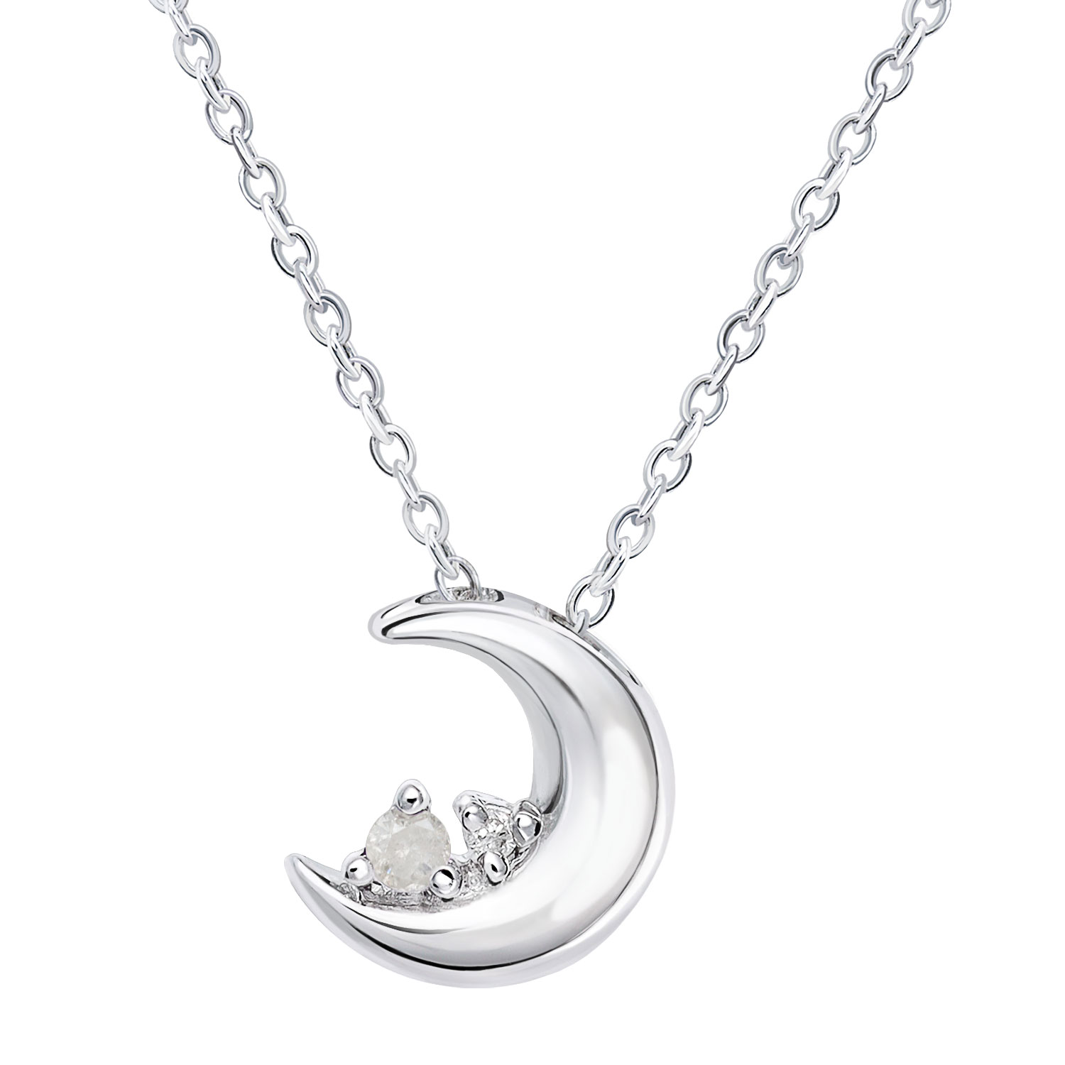 クレッセントムーンネックレス