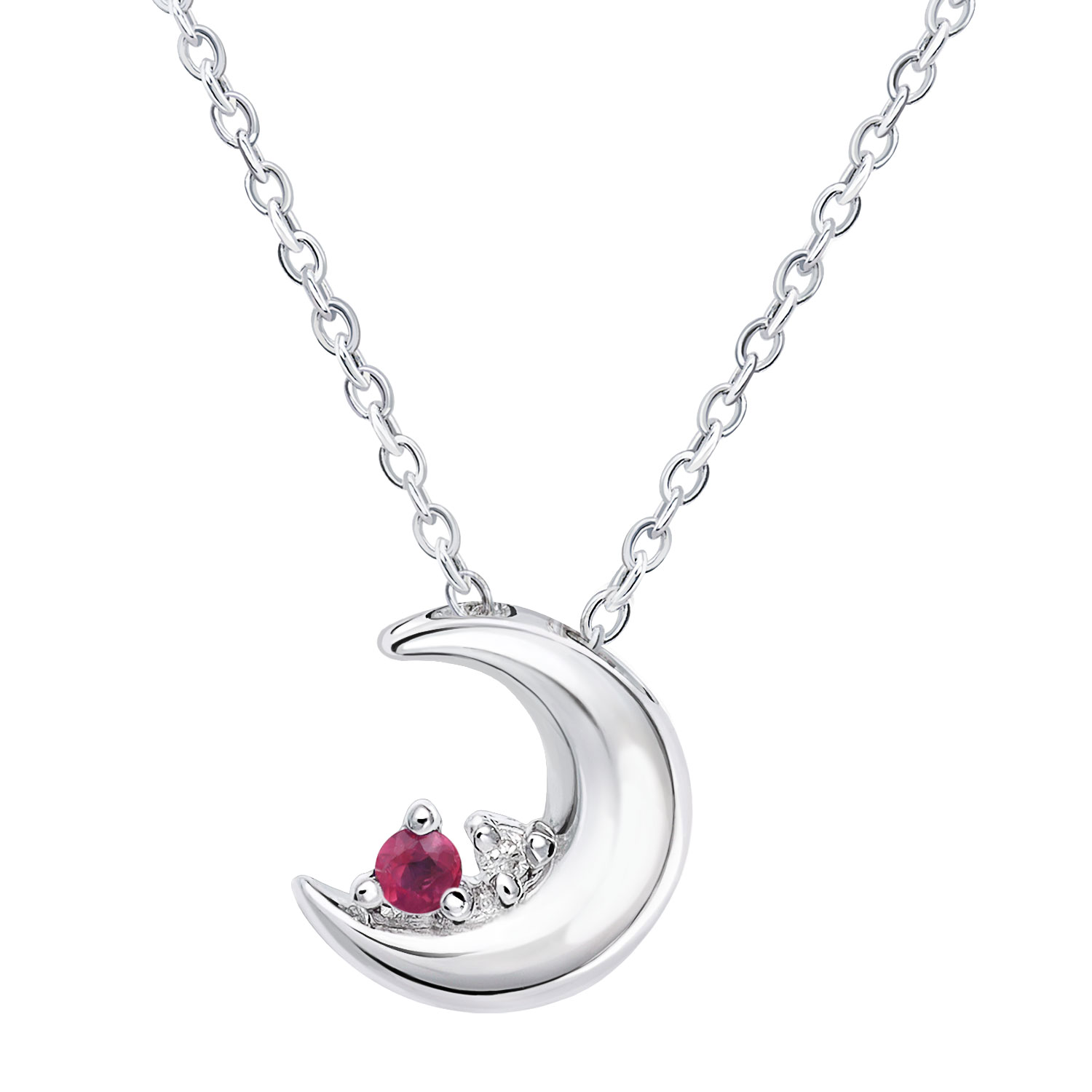 クレッセントムーンネックレス