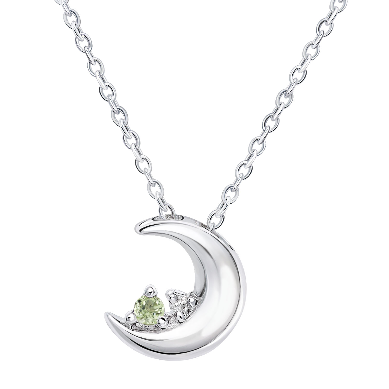 クレッセントムーンネックレス