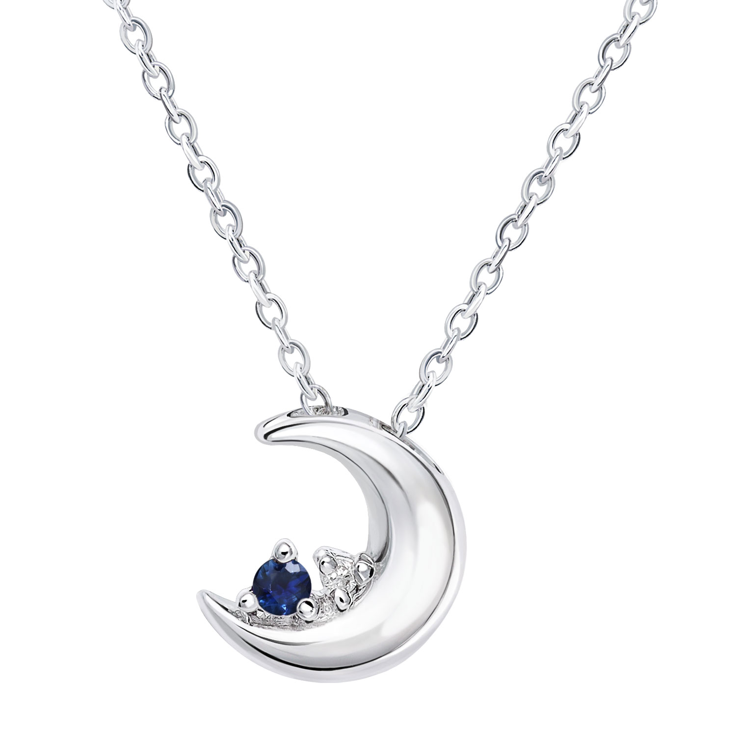 クレッセントムーンネックレス