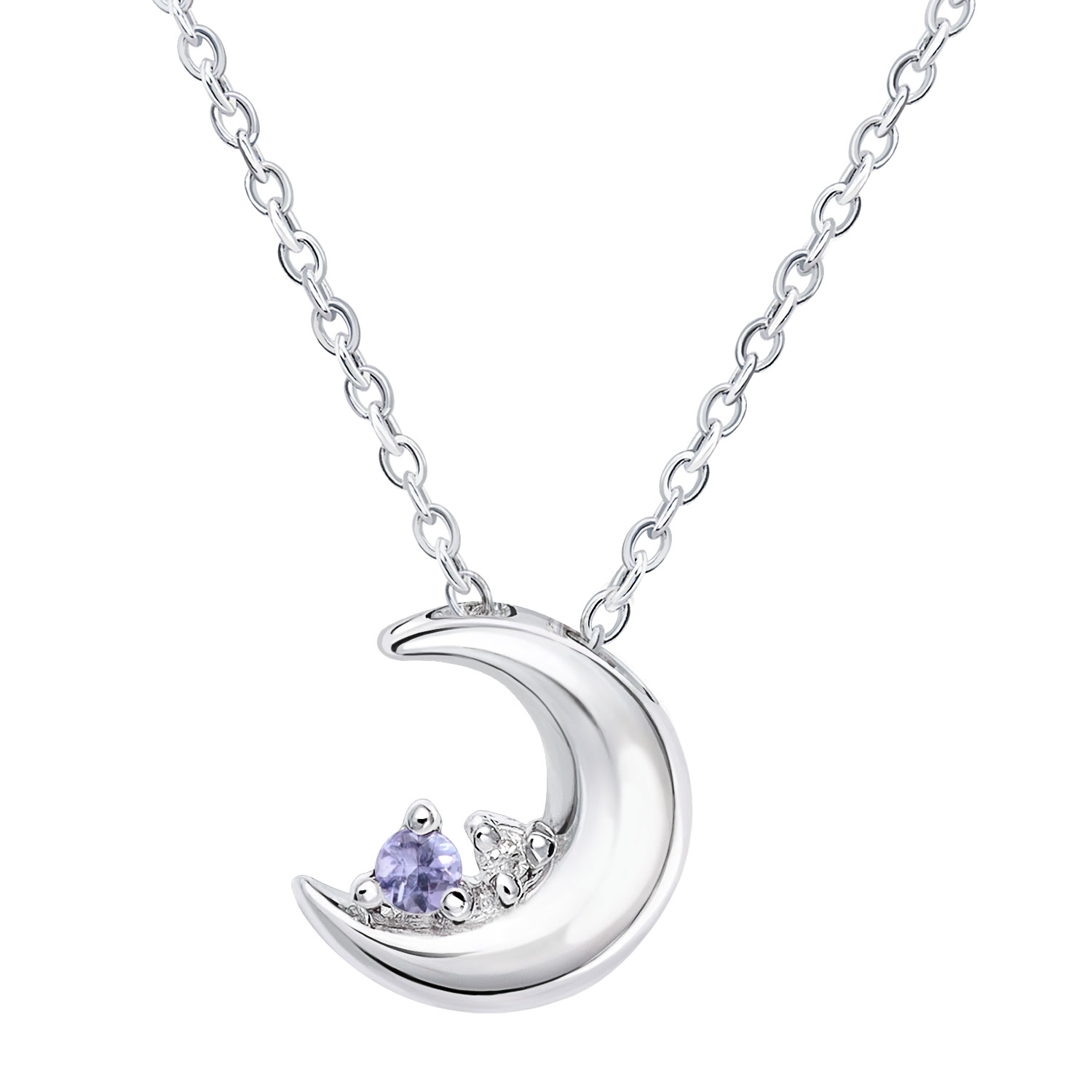 クレッセントムーンネックレス