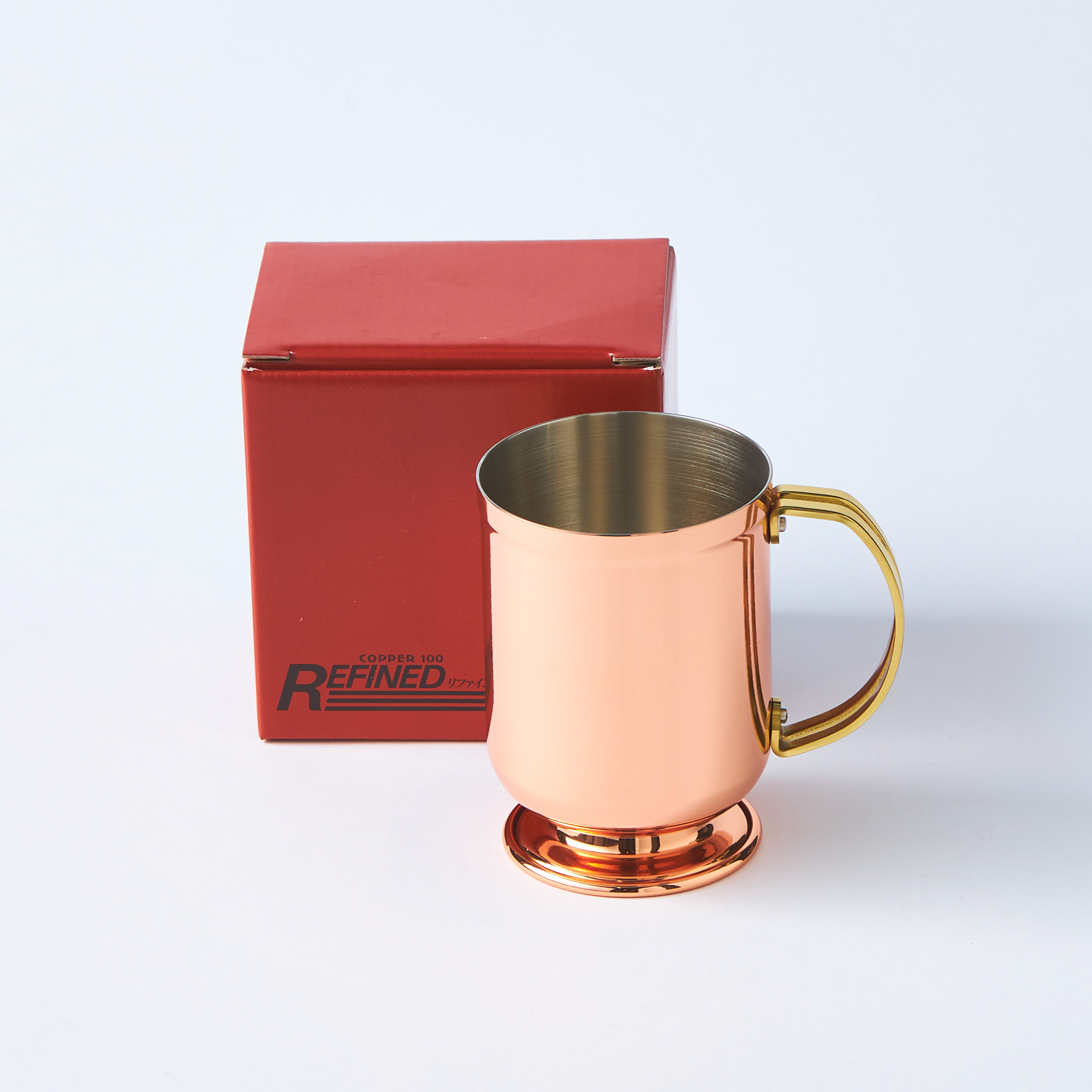 ペア＞ビールと純銅レトロビアマグ2個セット | COPPER100 TANP（タンプ 