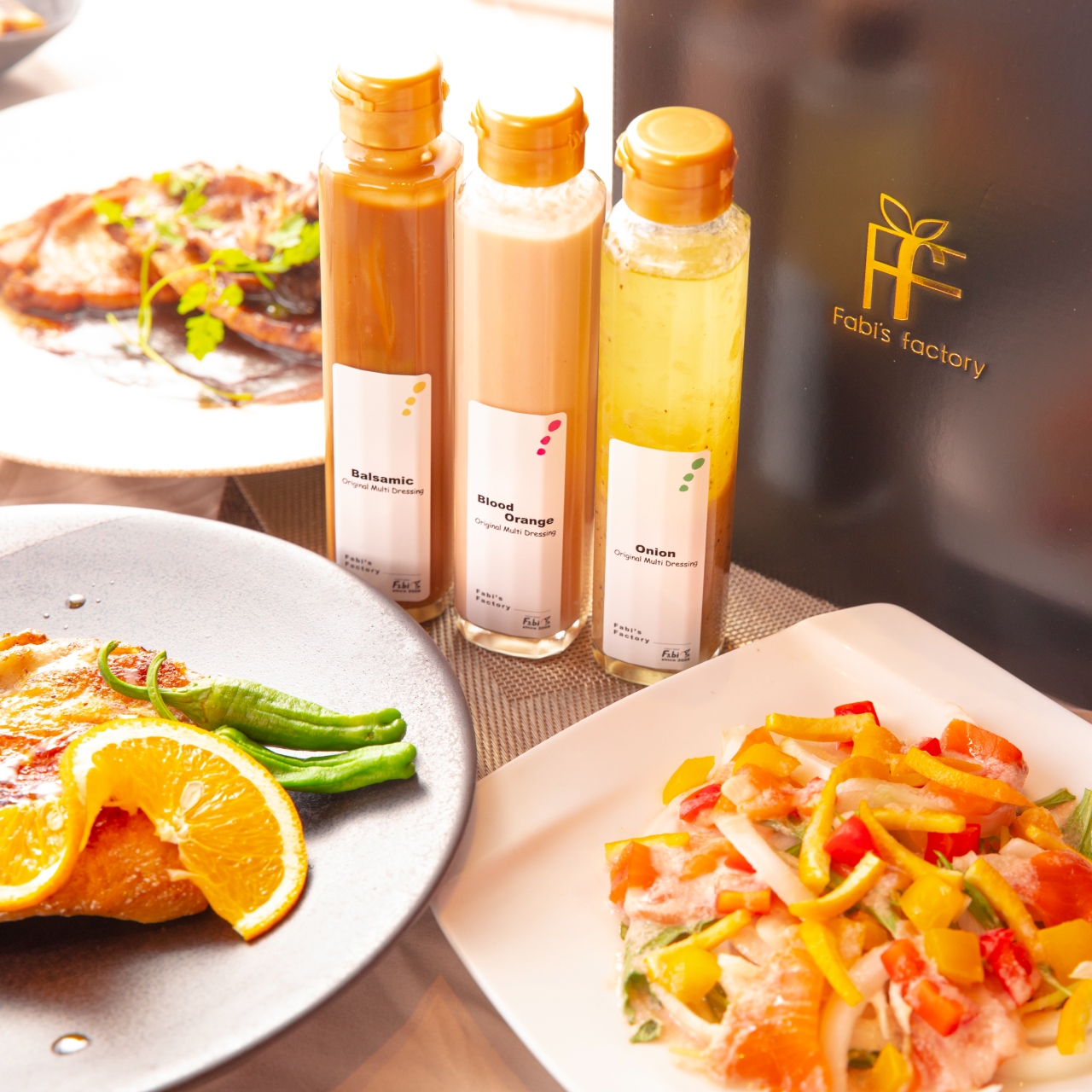 【テレビでも紹介！銀座イタリアンファビズ監修】　 無添加ドレッシング高級ギフトセット