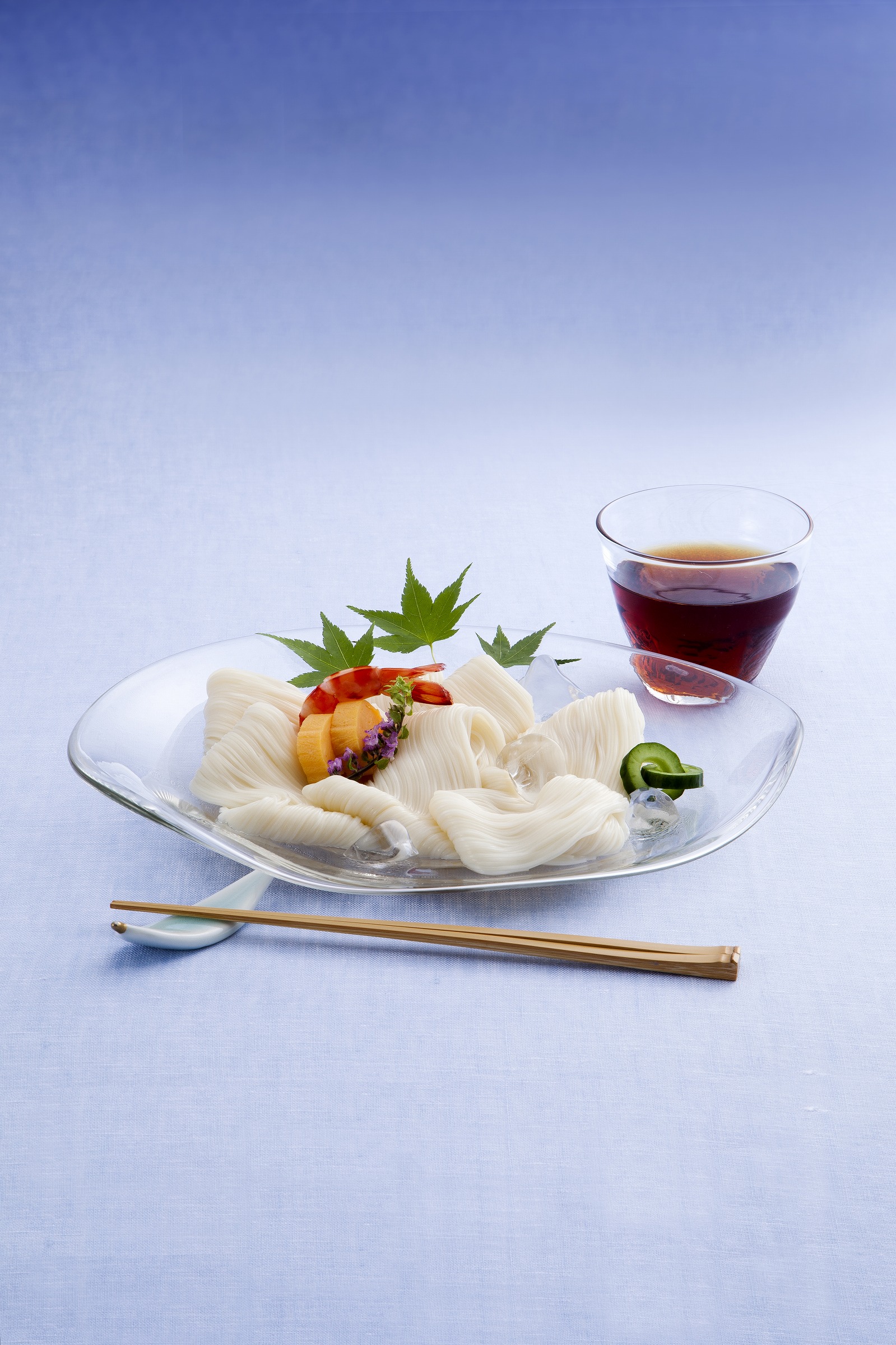 夏野菜を使った三輪素麺（4種類×4束）