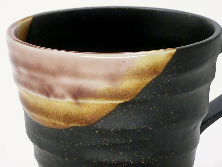 釉彩マグ 木箱入赤 | （有）山勝美濃陶苑のプレゼント・ギフト通販