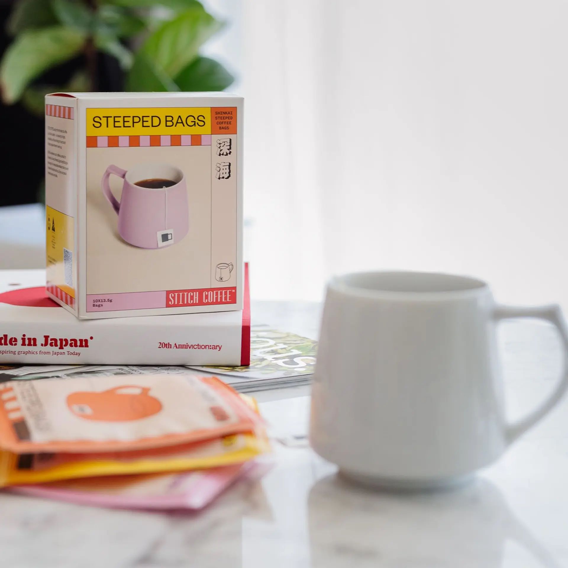 【お湯に浸すだけ！フルーティなエチオピアコーヒーバッグ10Pセット】 SHINKAI ETHIOPIA STEEPED COFFEE BAGS 10Packs BOX