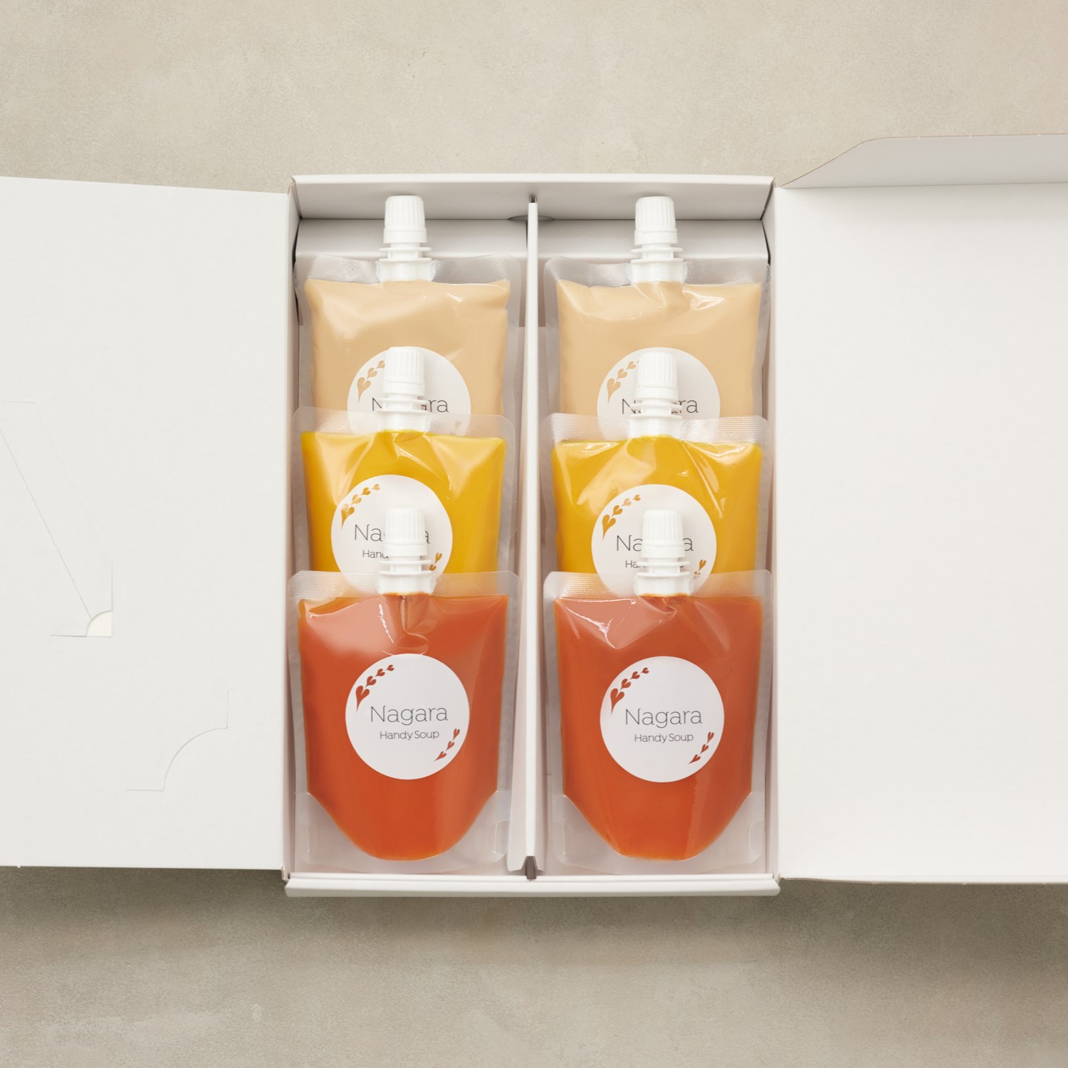 【ギフトBOX/栄養たっぷり】そのまま飲める本格ハンディスープ＜6個入り＞