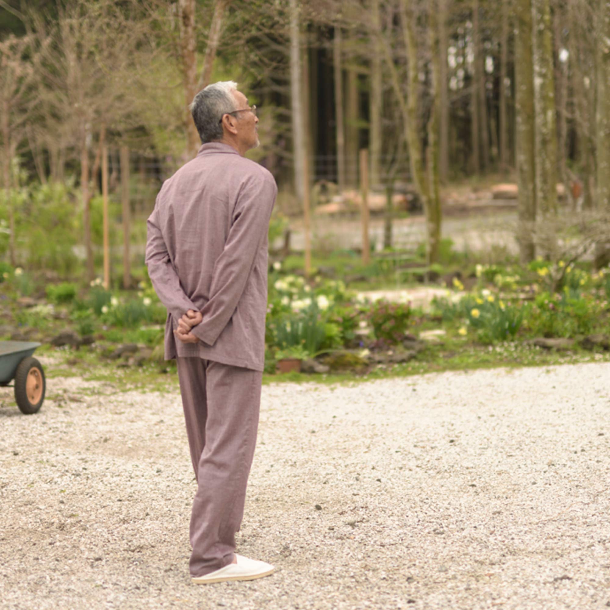 究極のストレッチ２重ガーゼ《ノビーゼ》 メンズパジャマ