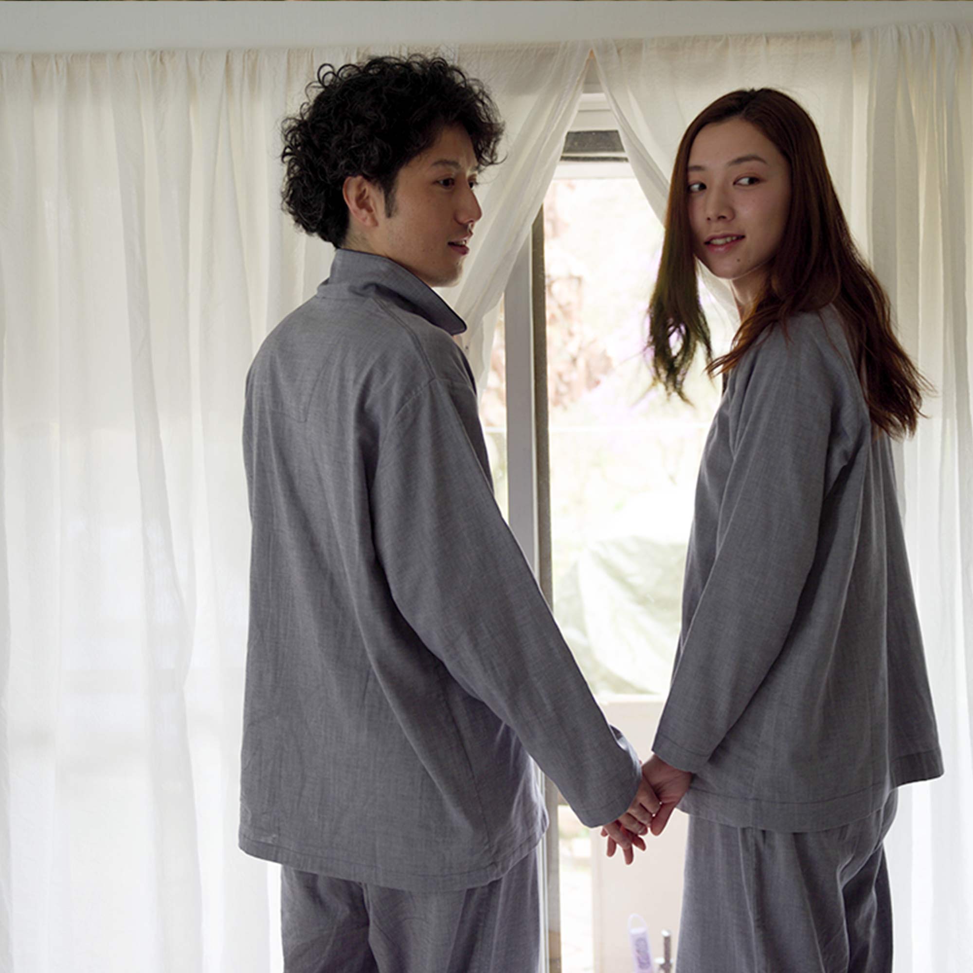 究極のストレッチ２重ガーゼ《ノビーゼ》 メンズパジャマ