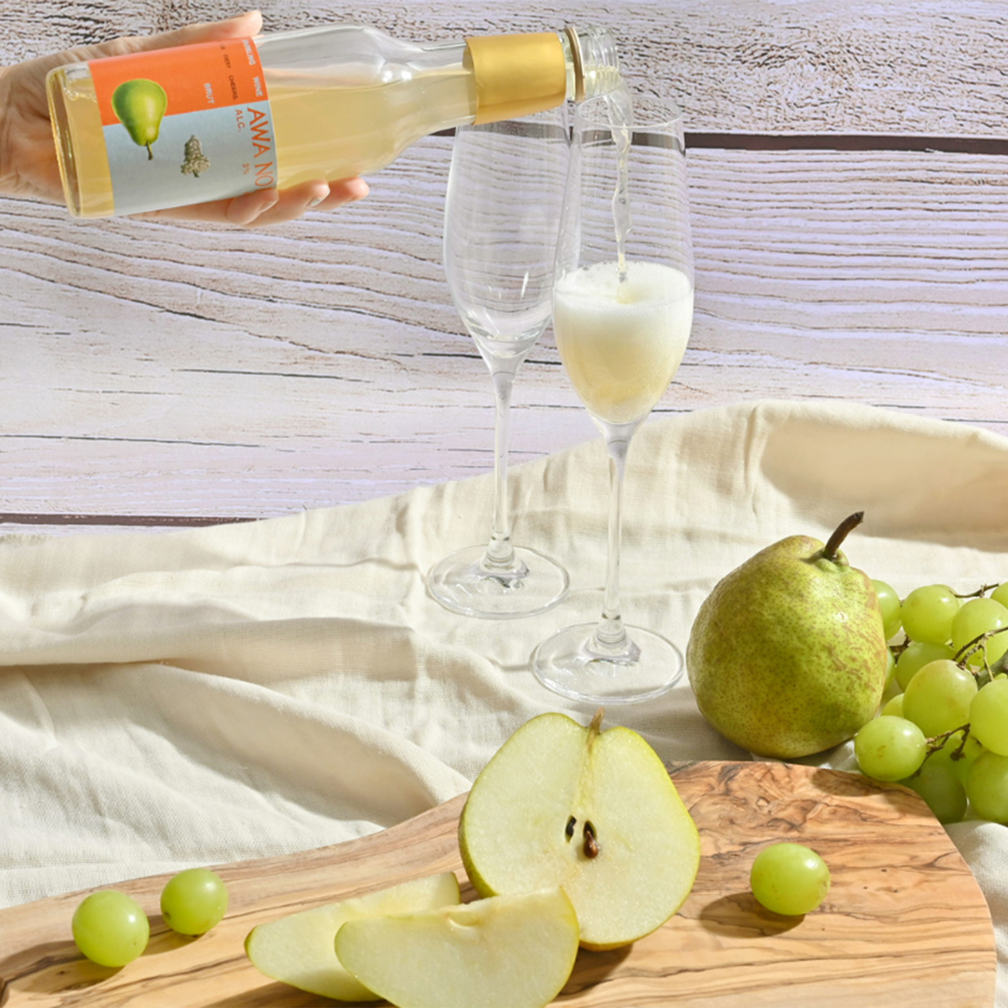 ミシュランの味 国産洋ナシをつかったスパークリング2本セット