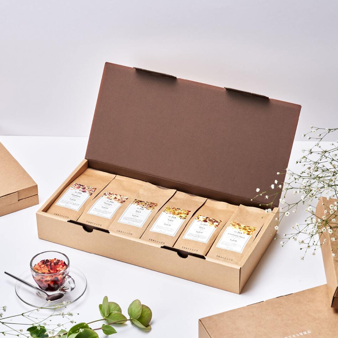 【出産内祝い・名入れ】TeaEAT 選べるフルーツティーセット