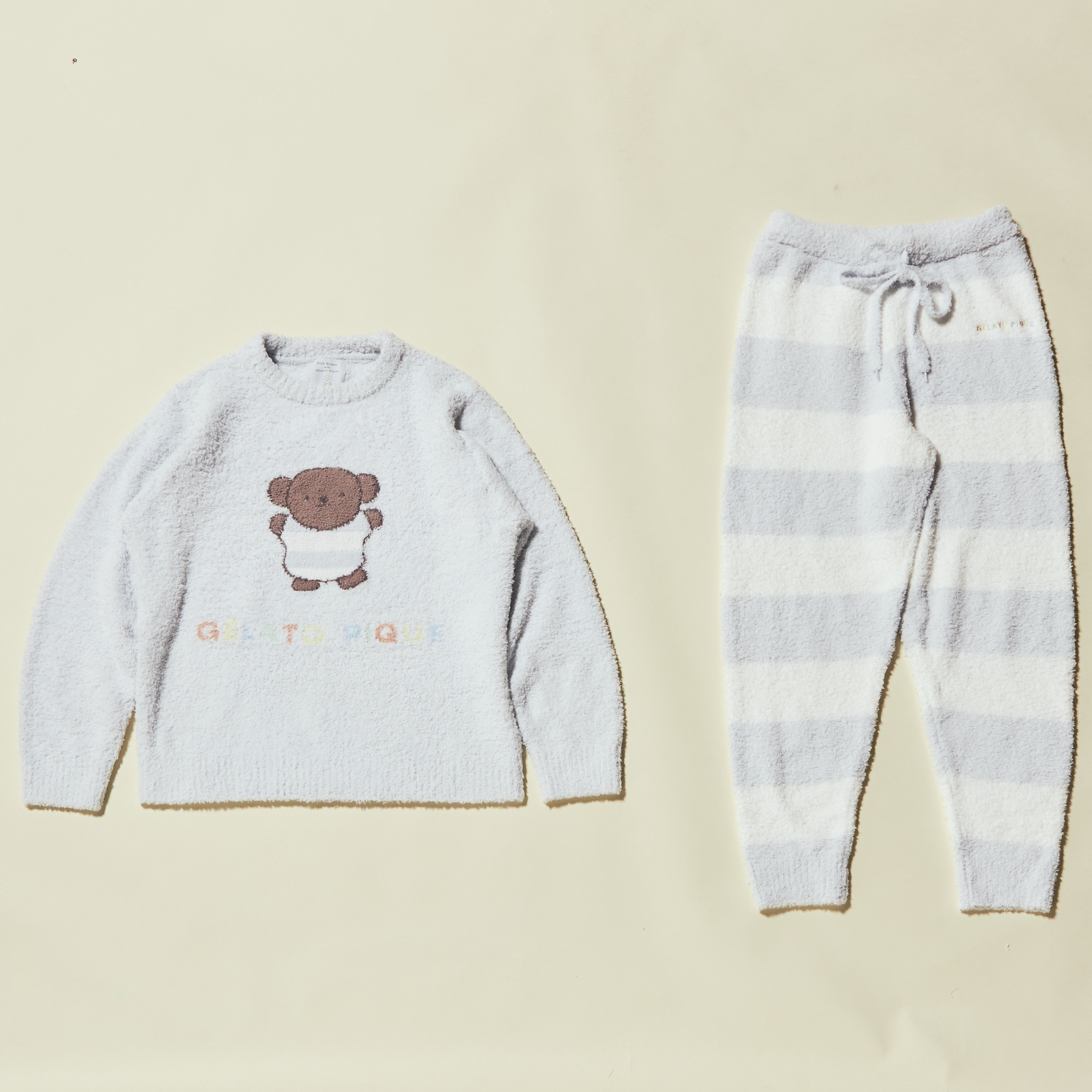最終価格　ジェラートピケ ゼニガメ ベビモコ プルオーバー パンツ 上下セット ONLINE限定】【HOMME】エアリーモコドッグジャガードプル