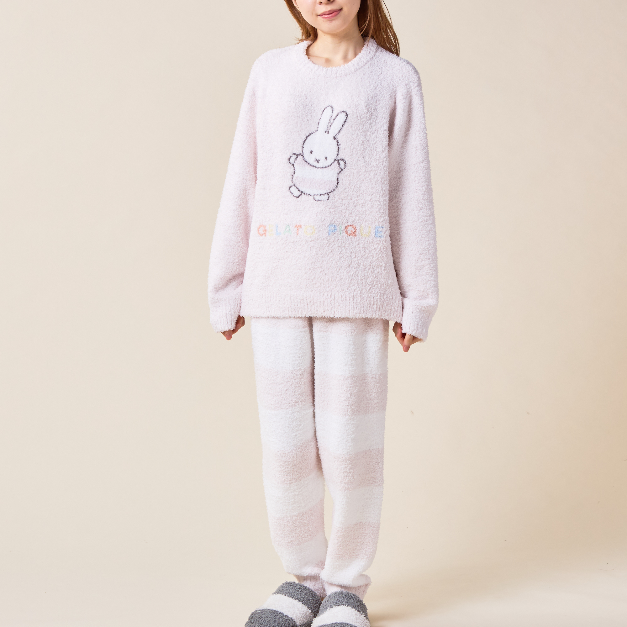 【WOMEN】【DickBruna】ベビモコJQDプルオーバー&ロングパンツSET