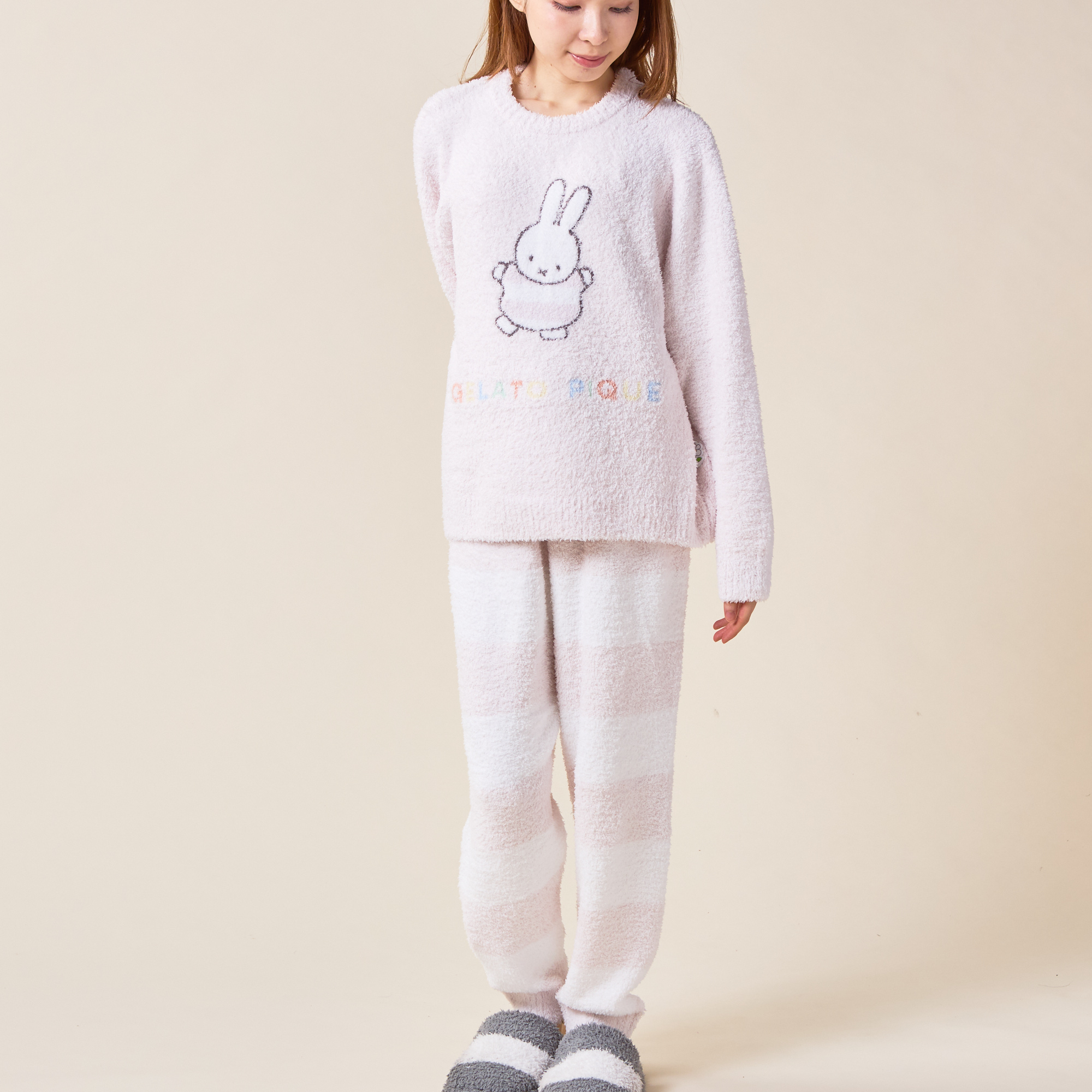 【WOMEN】【DickBruna】ベビモコJQDプルオーバー&ロングパンツSET