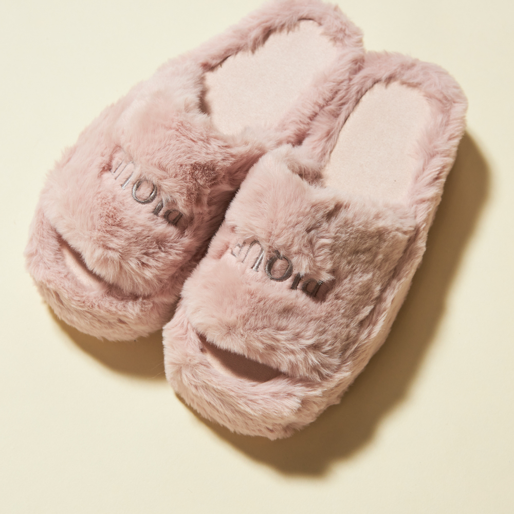 【WOMEN】エコファールームシューズ