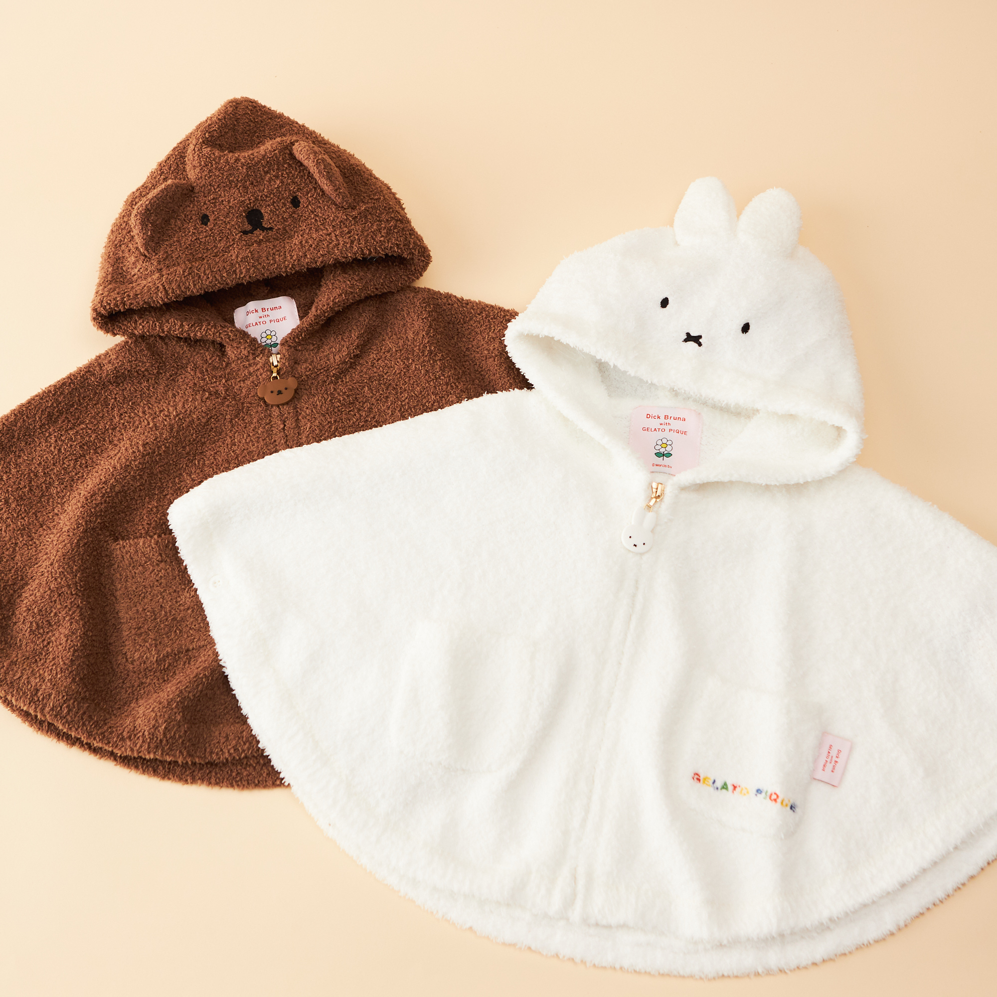 【BABY】【DickBruna】ベビモコポンチョ