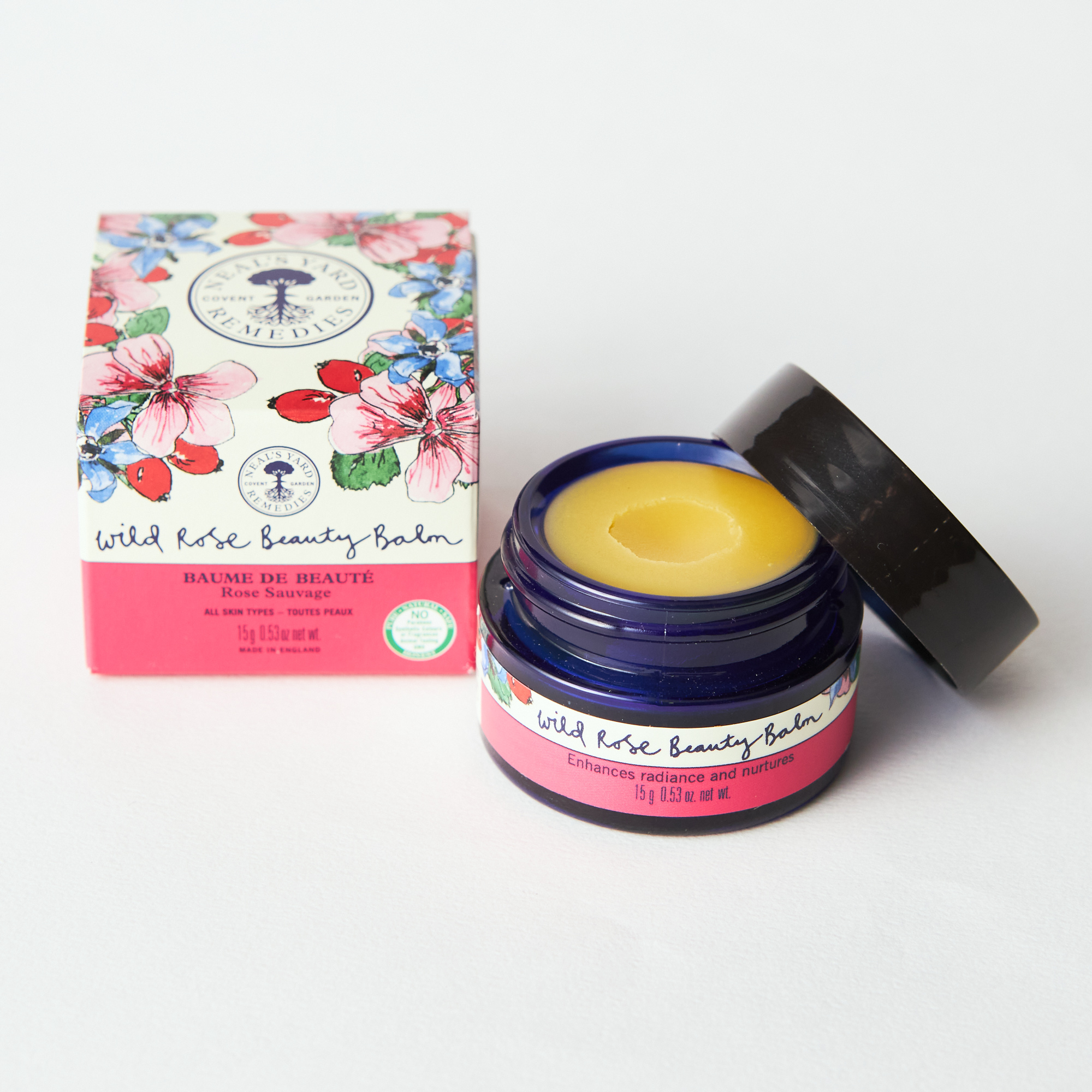 【SNSで話題】ワイルドローズビューティバーム 15g BOX付き