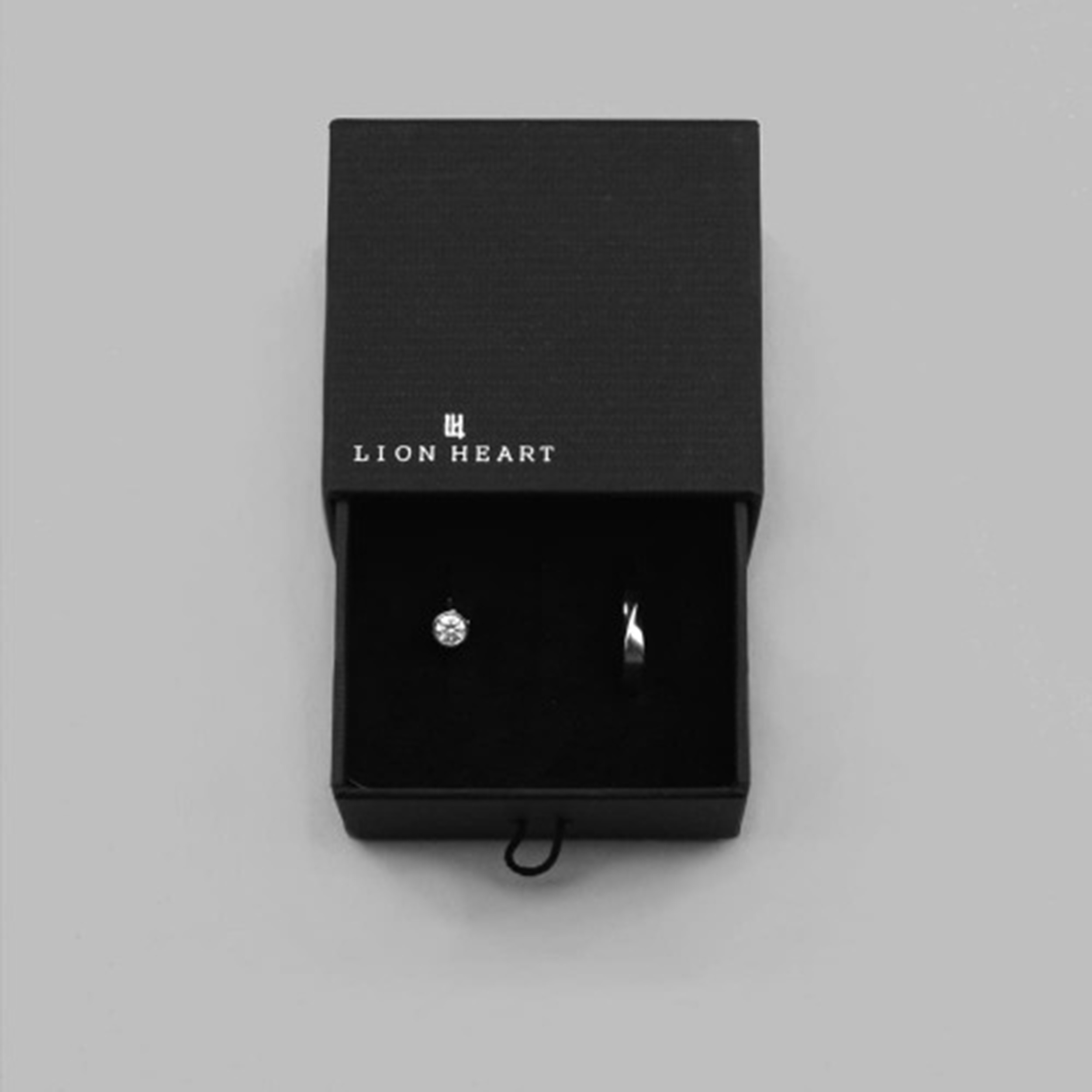 【選べる3色】カッティングフープピアス【片耳用／金属アレルギー対応】