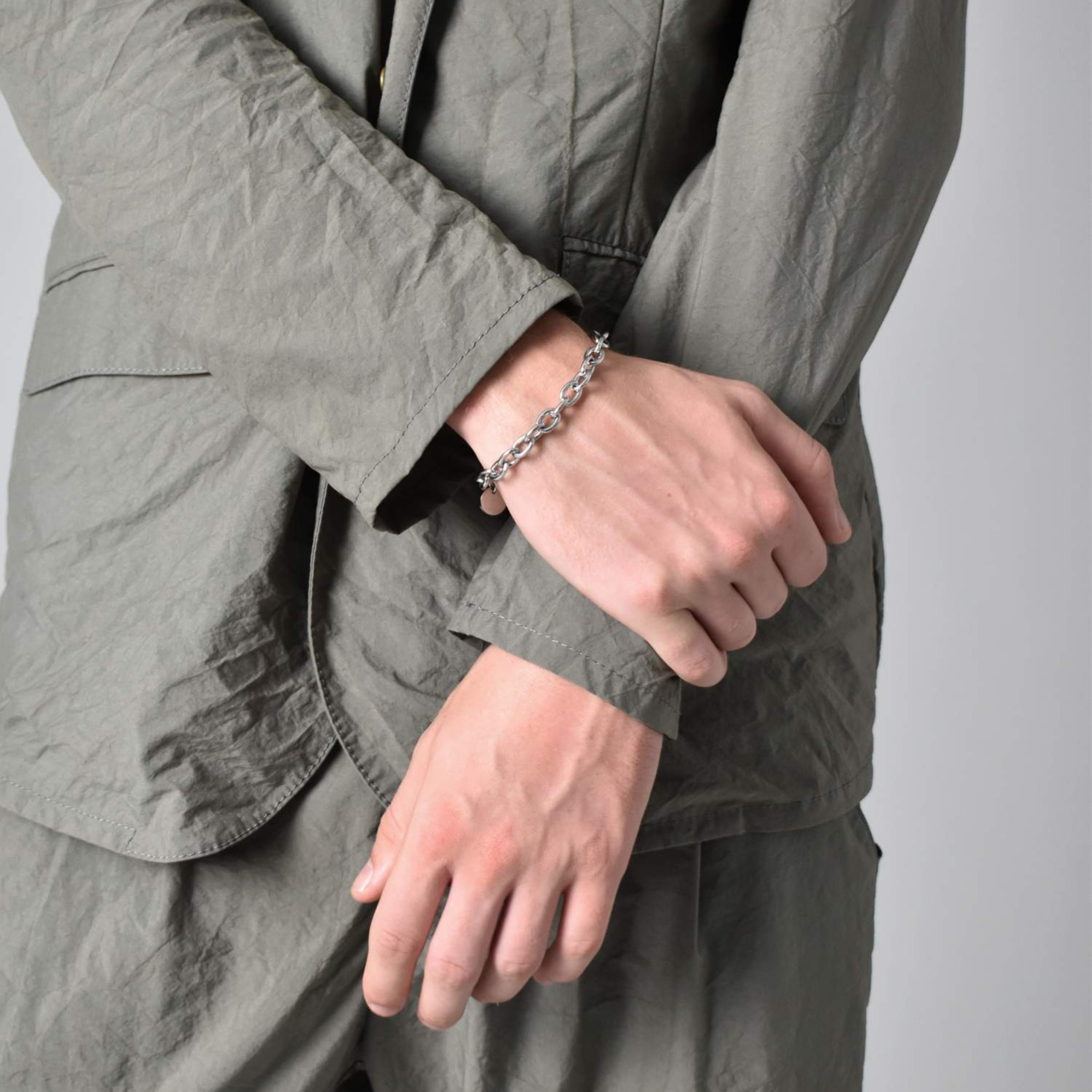 ヴァリアスチェーンブレスレット【金属アレルギー対応】