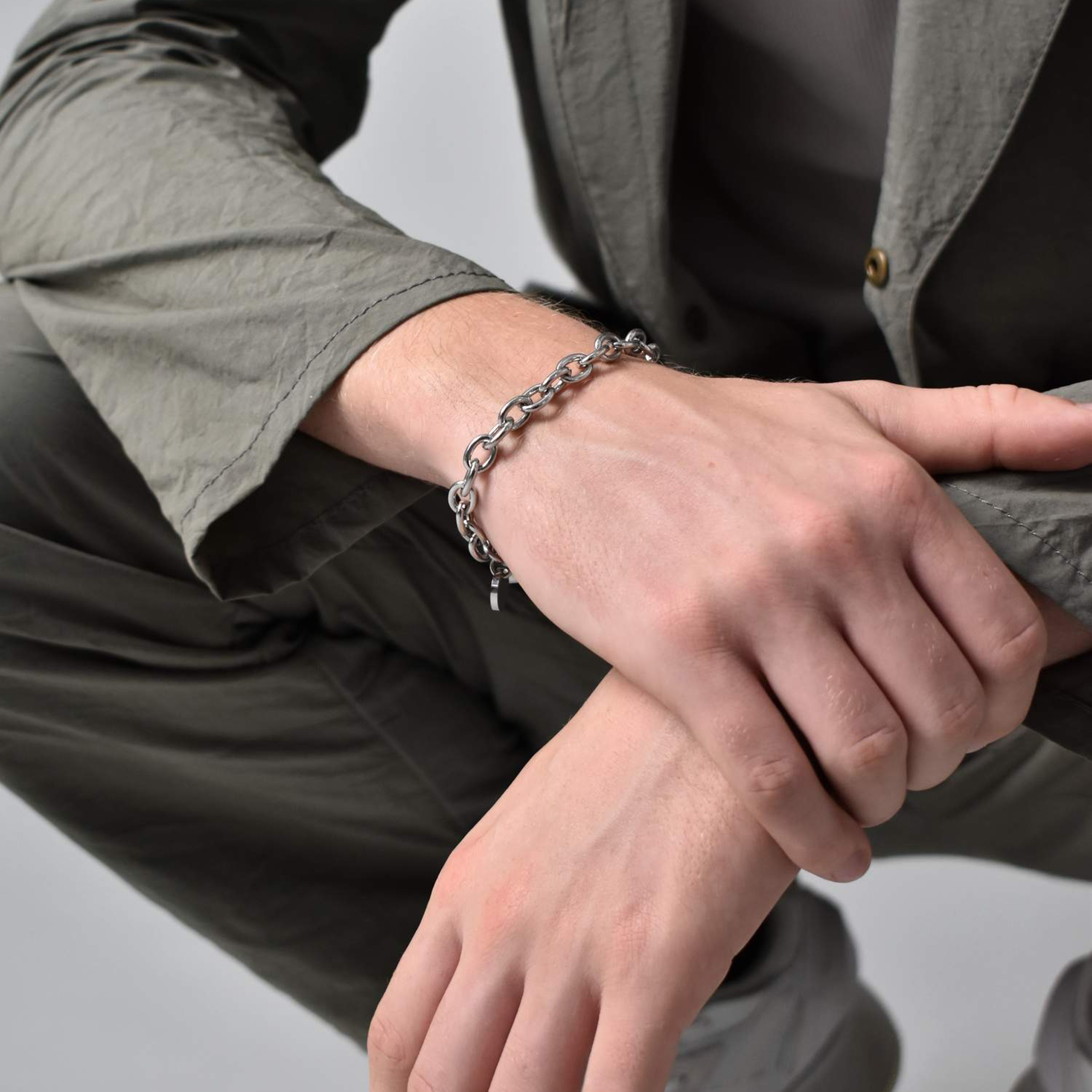 ヴァリアスチェーンブレスレット【金属アレルギー対応】