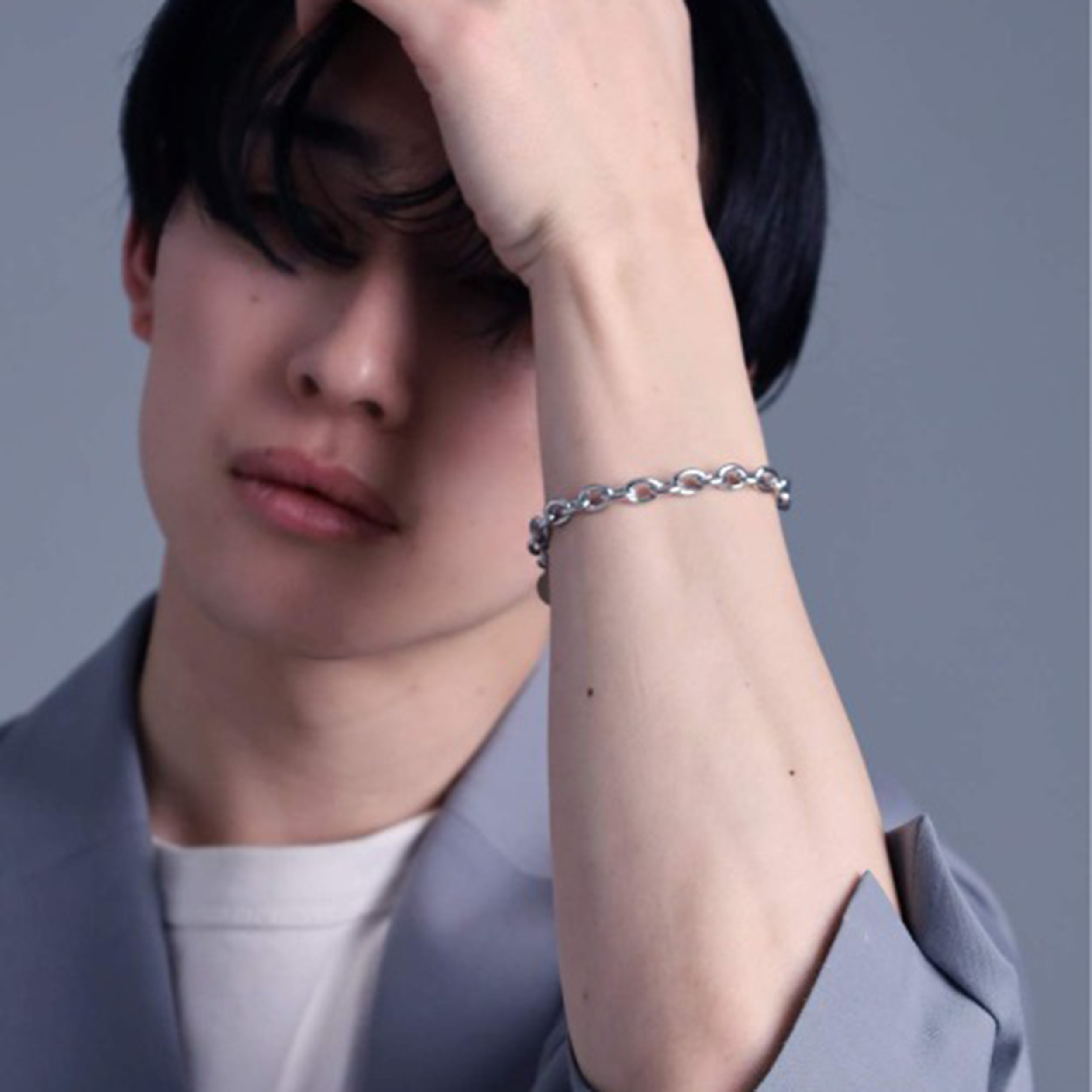 ヴァリアスチェーンブレスレット【金属アレルギー対応】