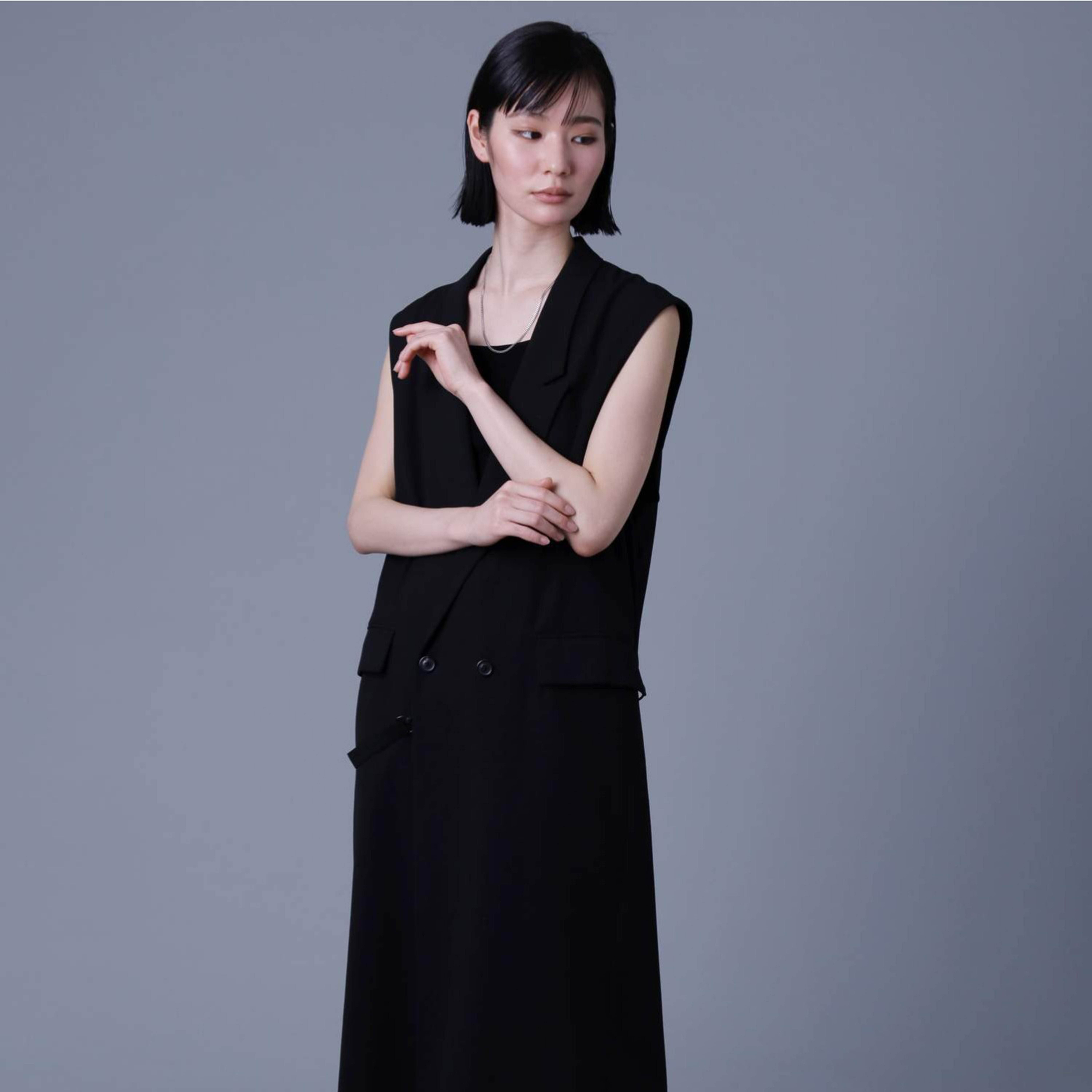 ミディアムシルバーチェーンネックレス【喜平／シルバー925】