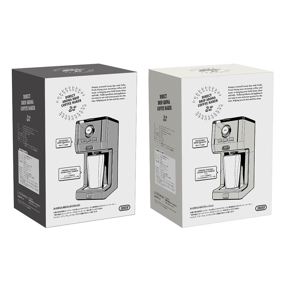 Toffy ダイレクトドリップアロマコーヒーメーカー