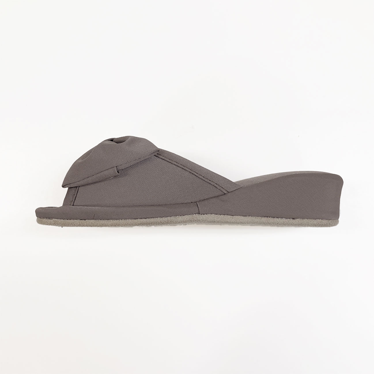 スタイルアップ　リボンヒールスリッパ