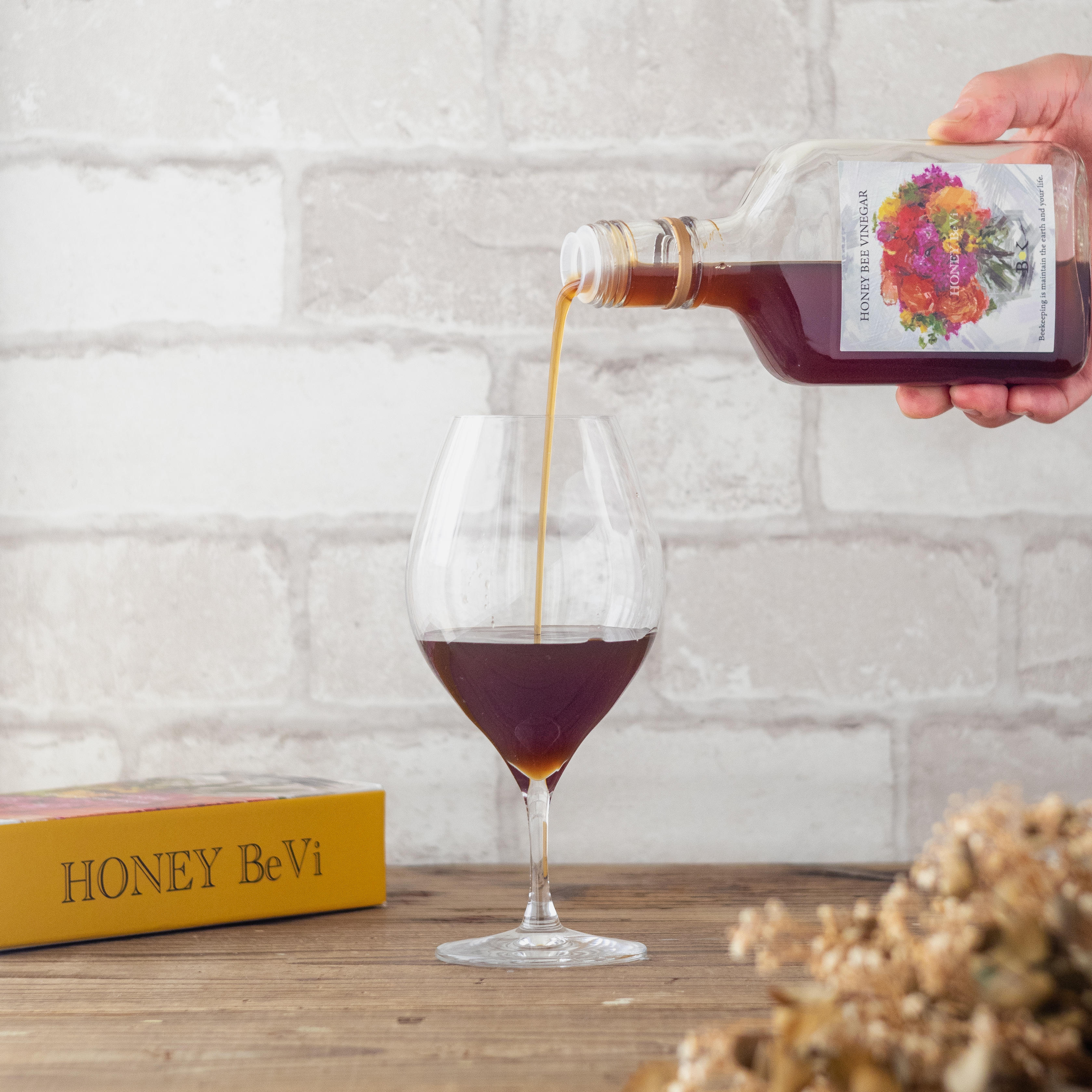 HONEY Bevi（ハニービィヴィ）200ml 箱入 100%ハチミツが原料のハチミツ酢