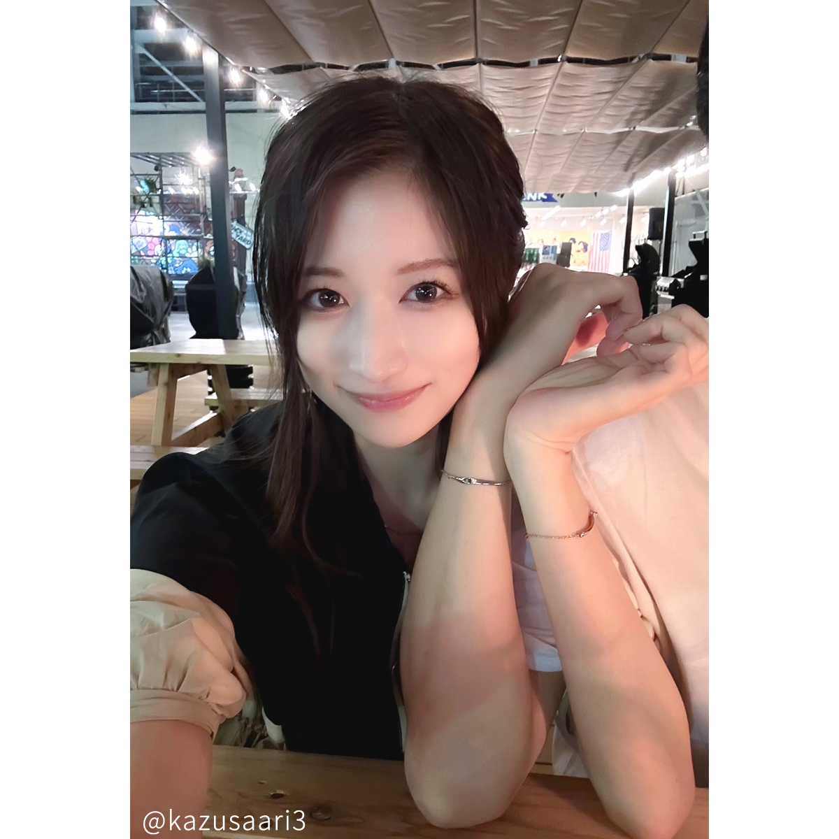 【刻印無料・セミオーダー・ペアセット】メビウス・リボンのペアブレスレット/アンクレット　klb060