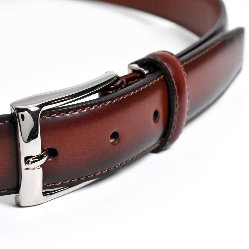 【BOX付/日本製】AdvanLeather 牛革メンズベルト｜30mm幅