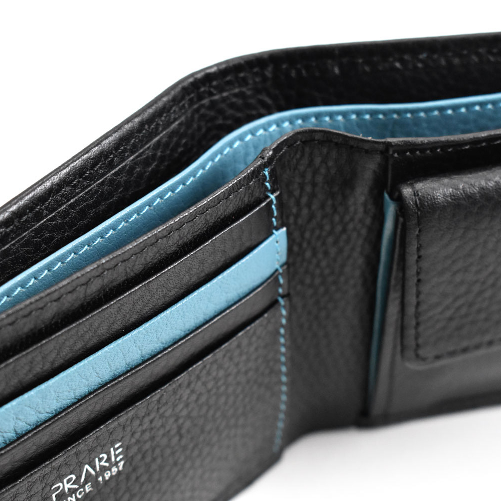 NewPeople メンズ二つ折り財布【本革】