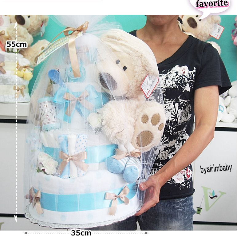 【AIRIM BABY】ラグジュアリーダイパーケーキBIG