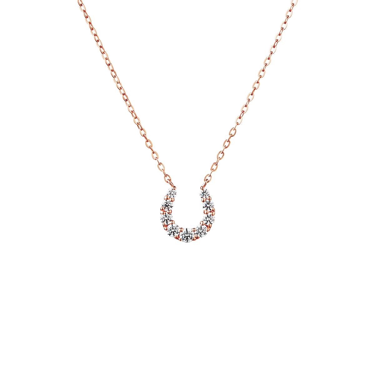 【名入れ】馬蹄ネックレス&オルゴールケースセット