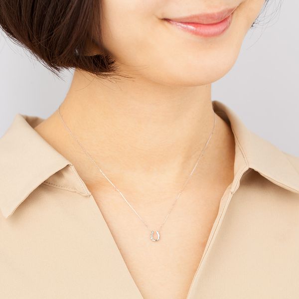 【名入れ】馬蹄ネックレス&オルゴールケースセット