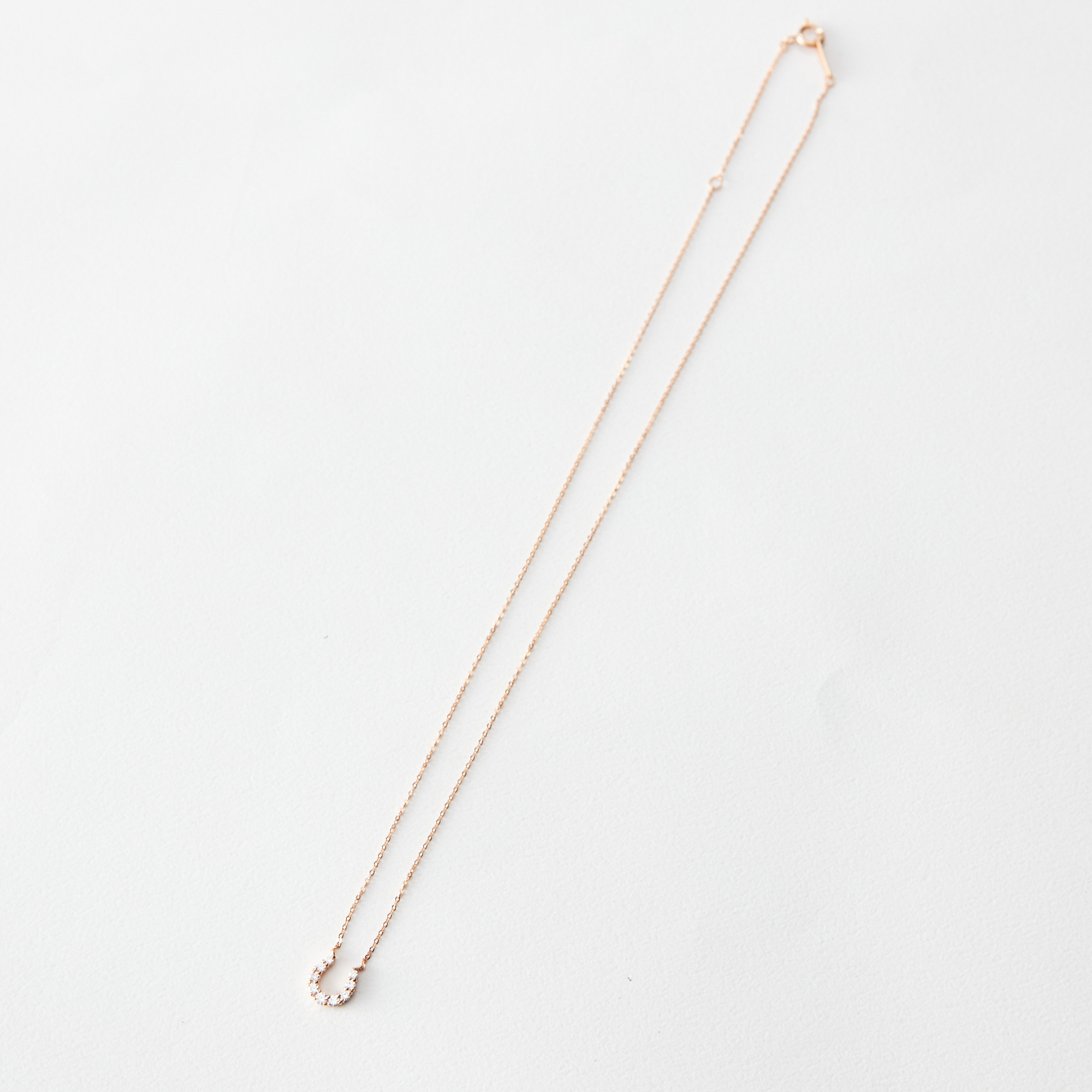 【名入れ】ブランドオリジナルベア&馬蹄ネックレスセット