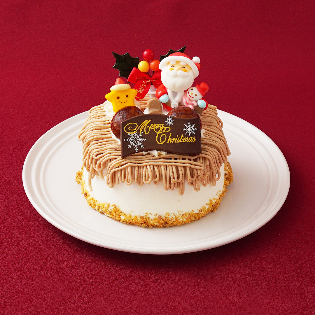 Xmas モンブランデコレーション クリスマス