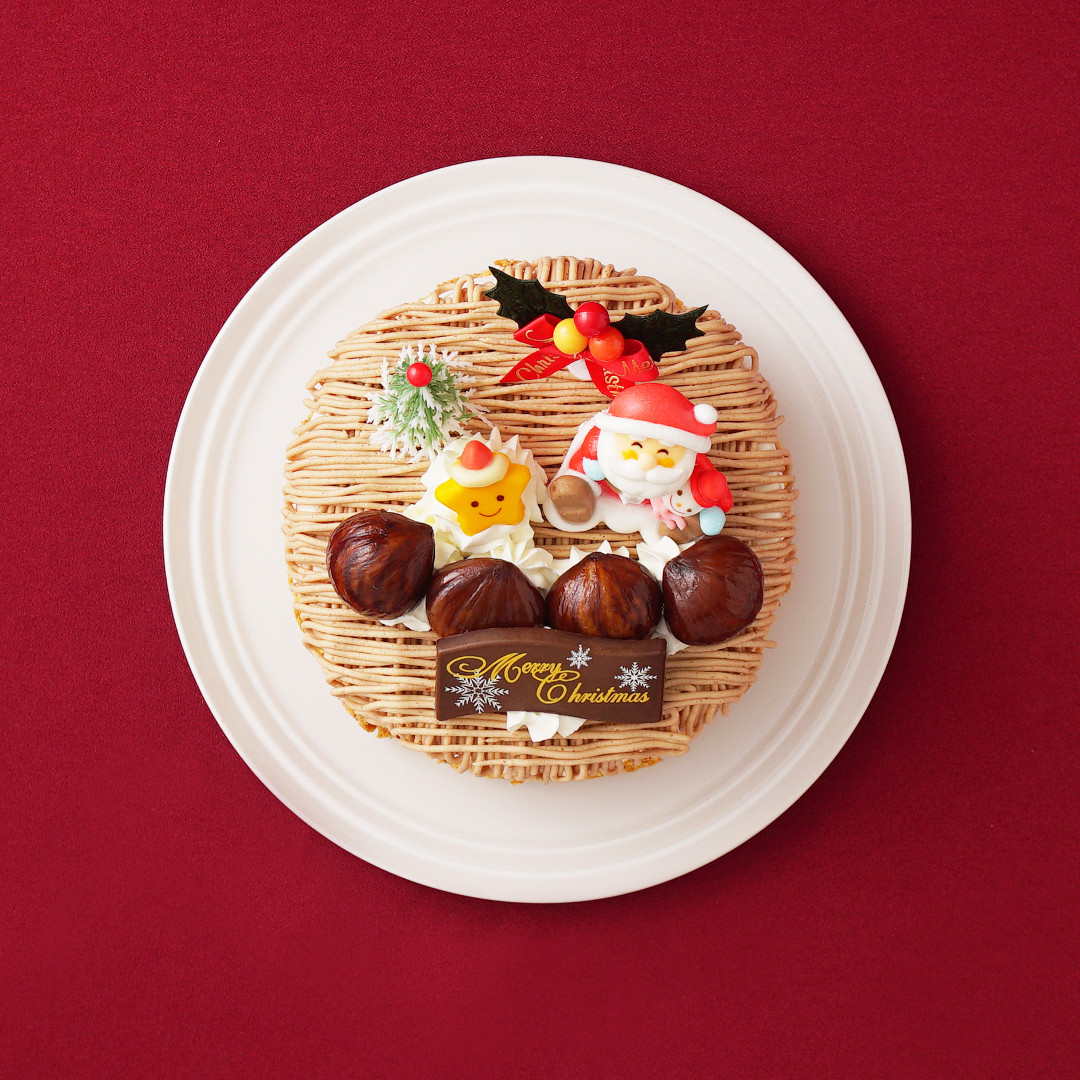 Xmas モンブランデコレーション クリスマス