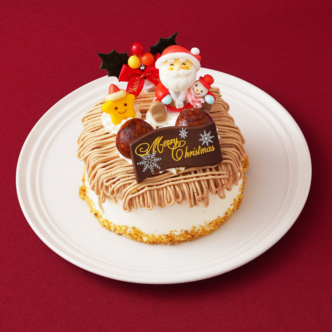 Xmas モンブランデコレーション クリスマス