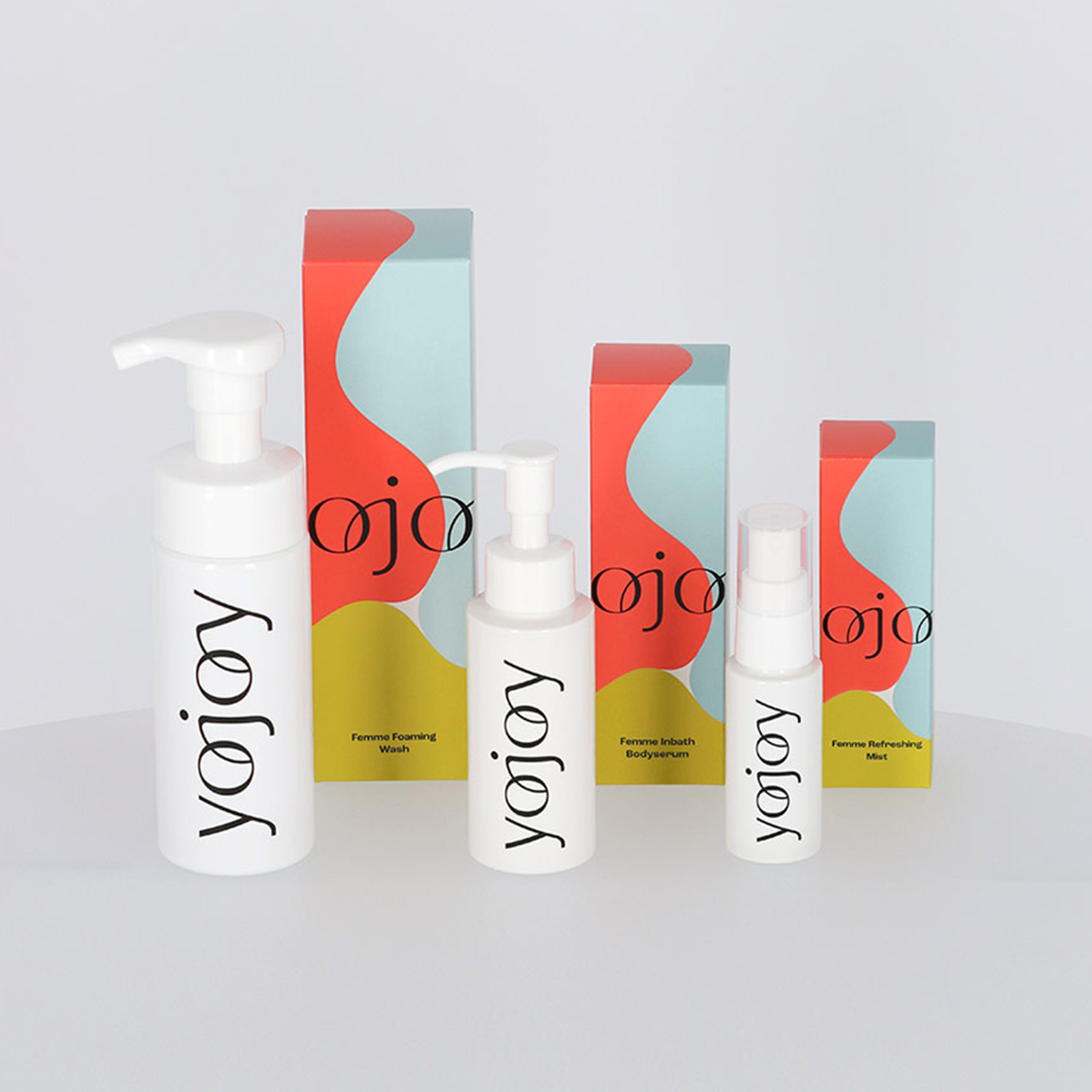 【ボディケア3点ギフト】フォーミングウォッシュ&ボディセラム&ミスト｜サテンバッグ付き