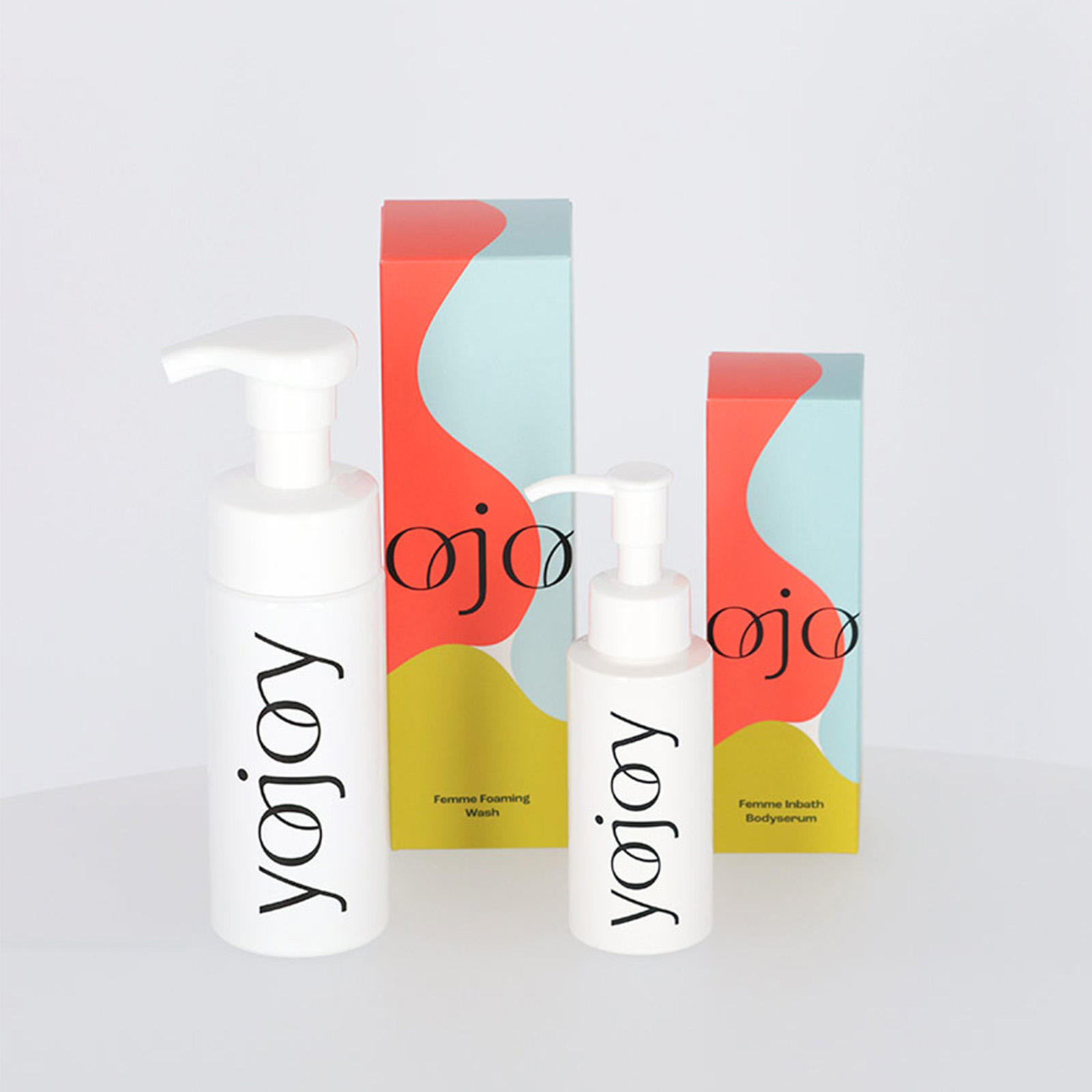 【ボディケア2点ギフト】フォーミングウォッシュ&ボディセラム｜サテンバッグ付き