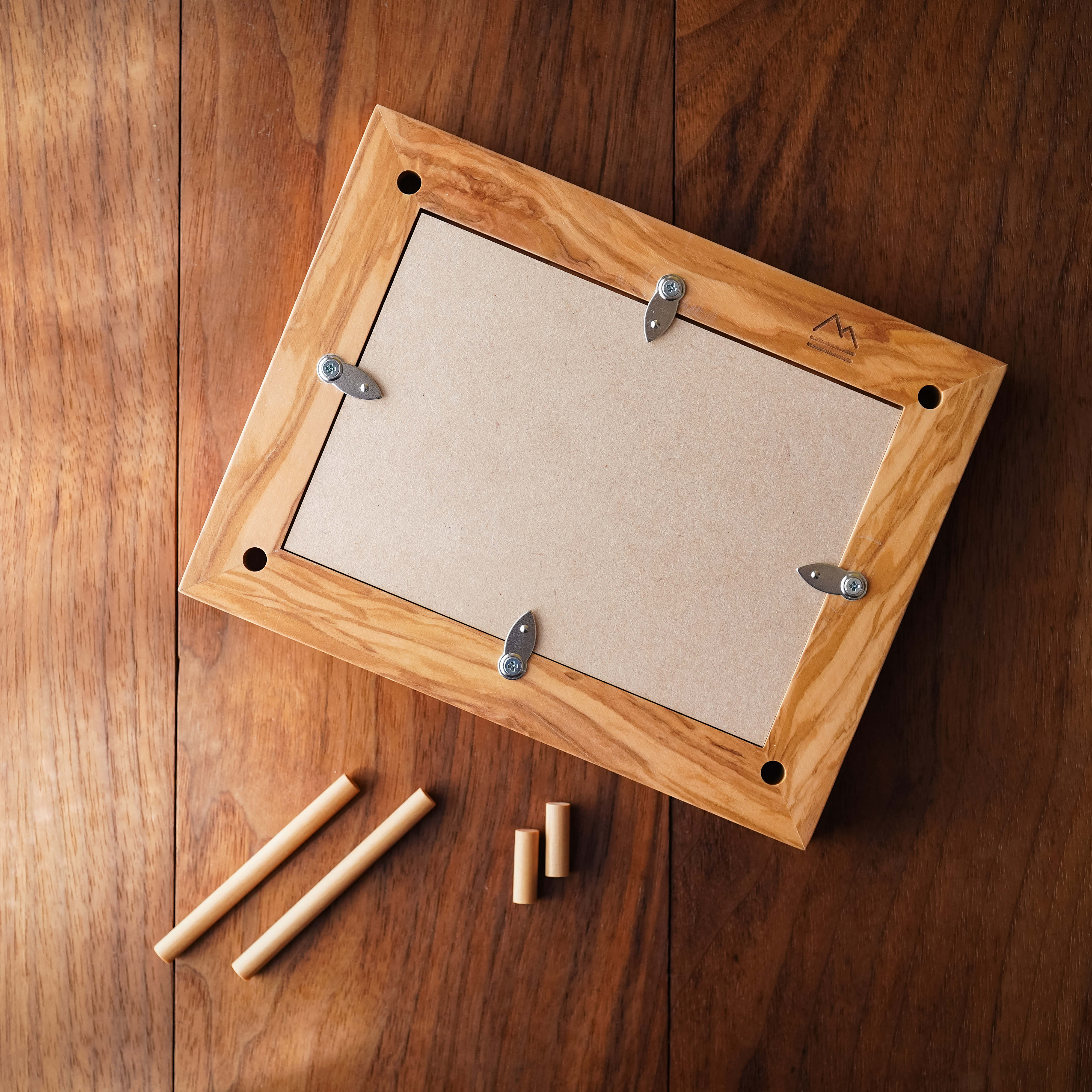 オリーブの木で作るフォトフレーム