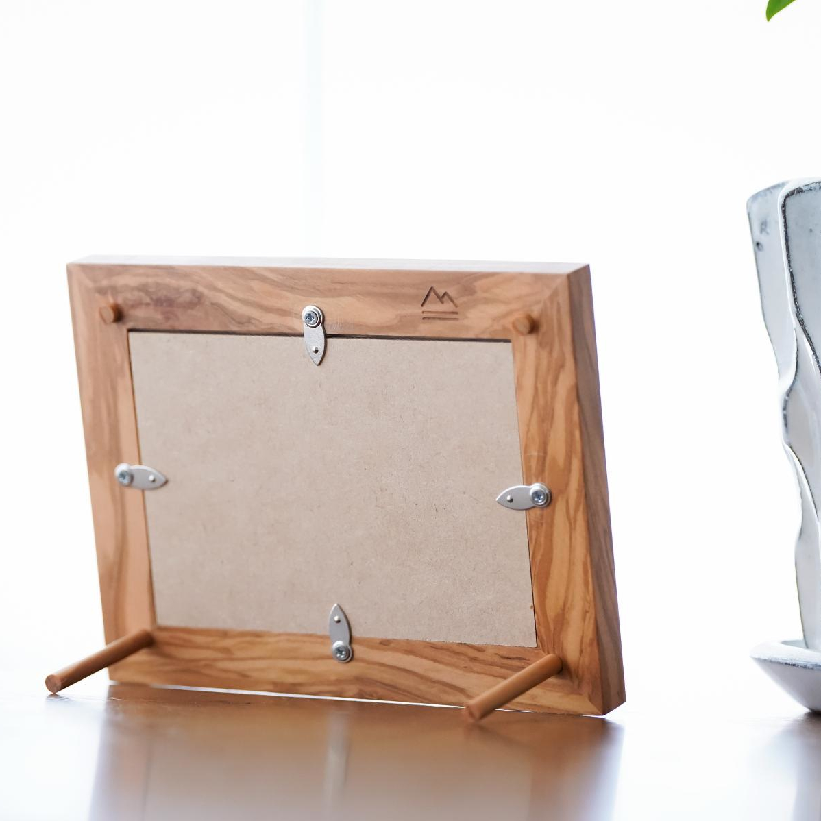 オリーブの木で作るフォトフレーム