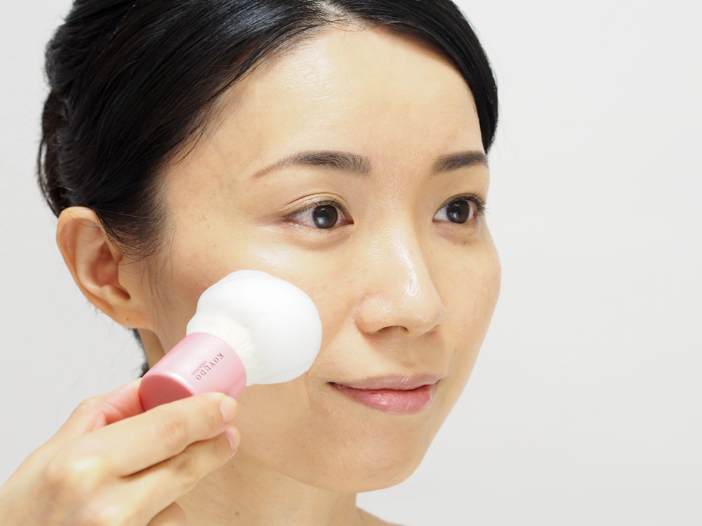 【ギフトBOX】熊野筆洗顔ブラシ＆アロマ石鹸セット