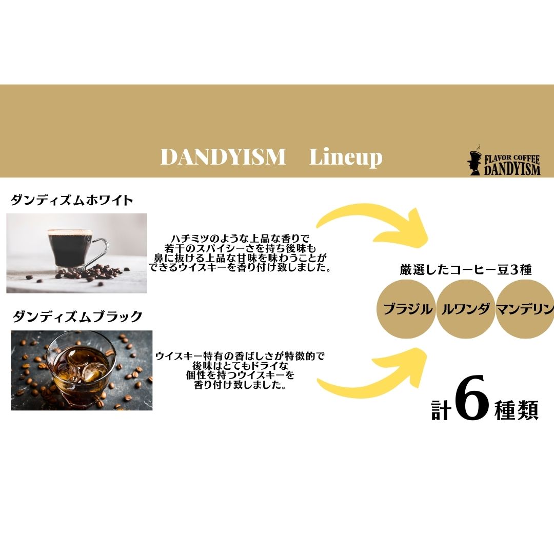 クリスマスボックス付き！ウイスキー香るフレーバーコーヒーと選べるスイーツのセット