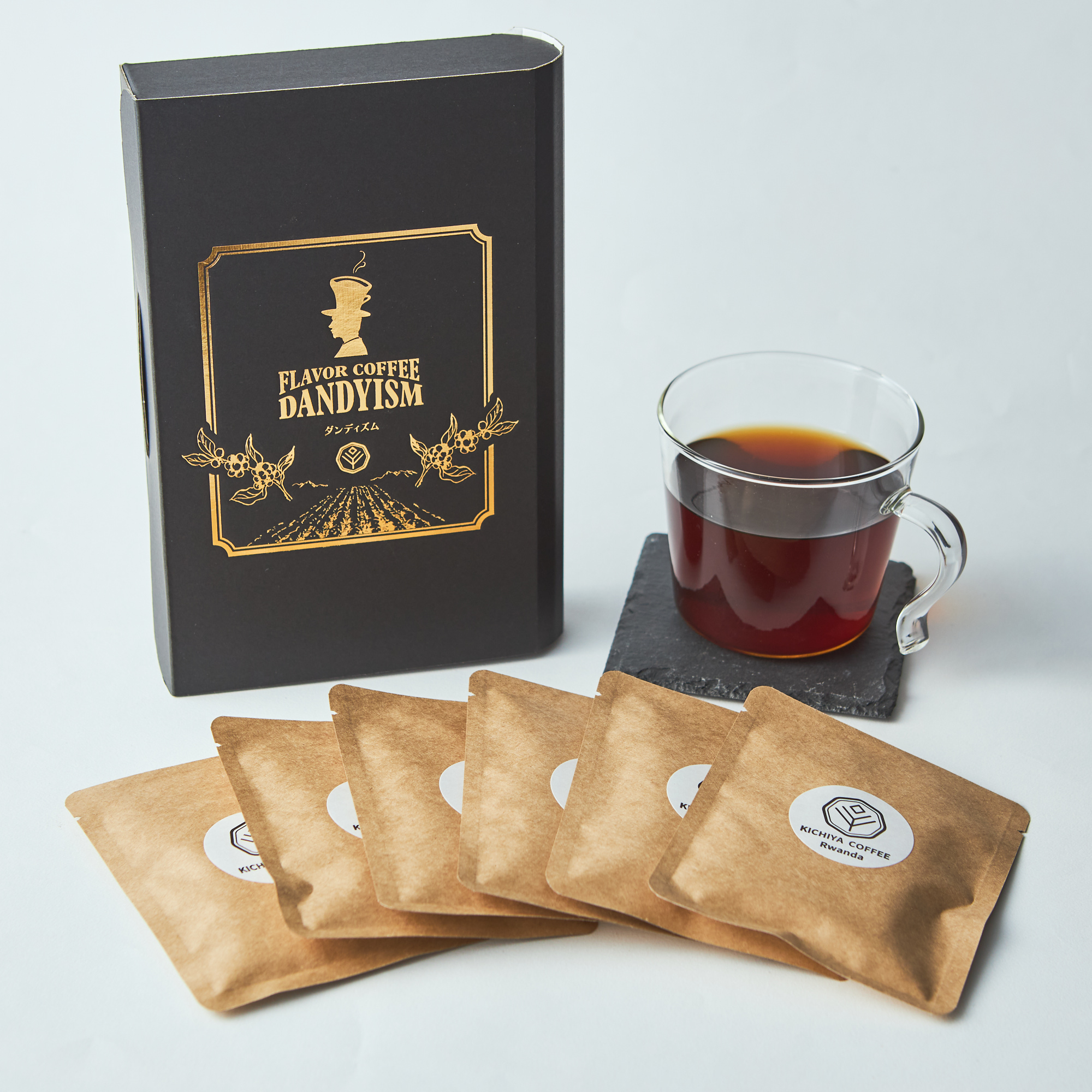 クリスマスボックス付き！ウイスキー香るフレーバーコーヒーと選べるスイーツのセット