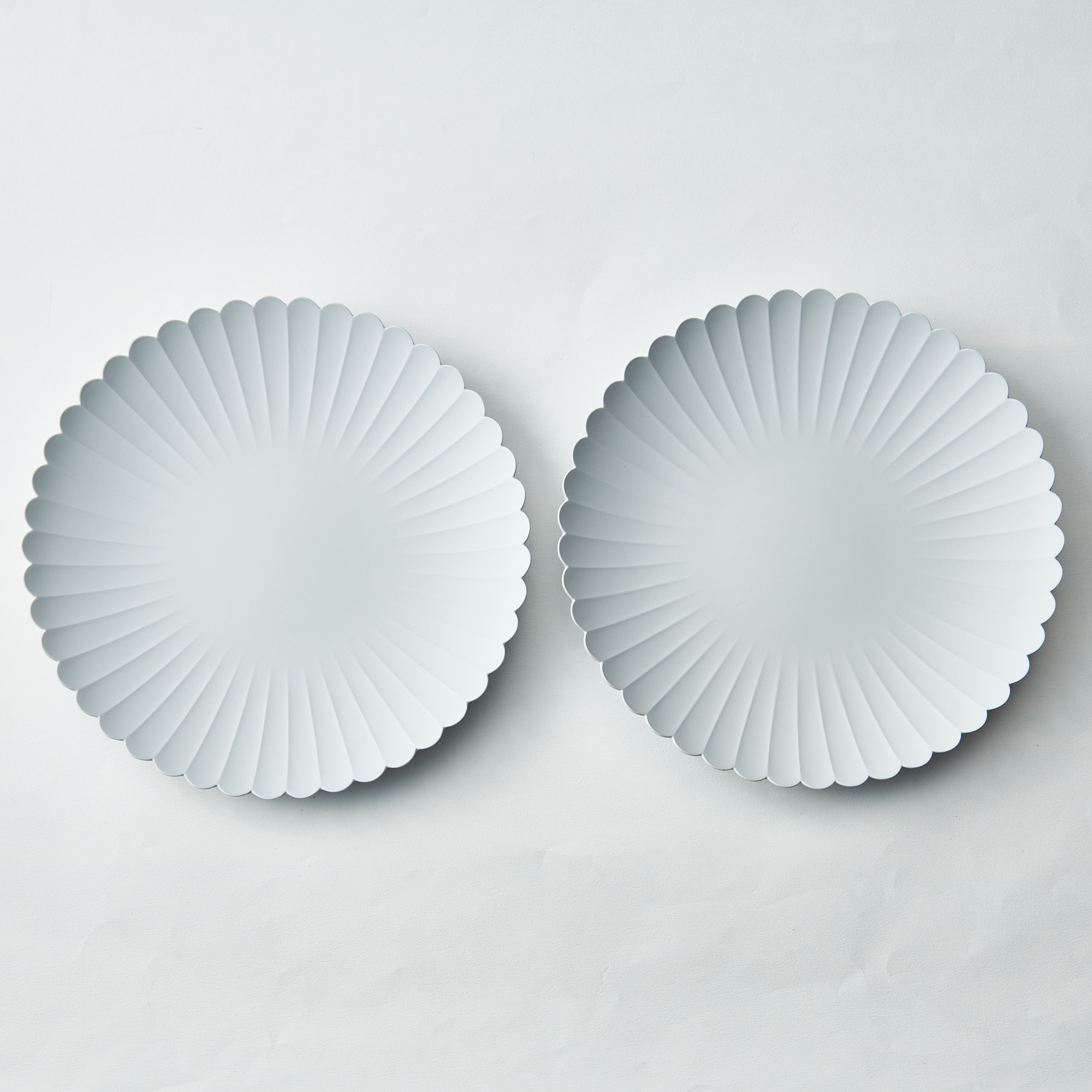 パレスプレートとクチポール（ライトグレイシルバー）のディナー食器セット