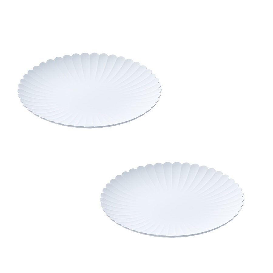 パレスプレートとクチポール（ブラックシルバー）のディナー食器セット