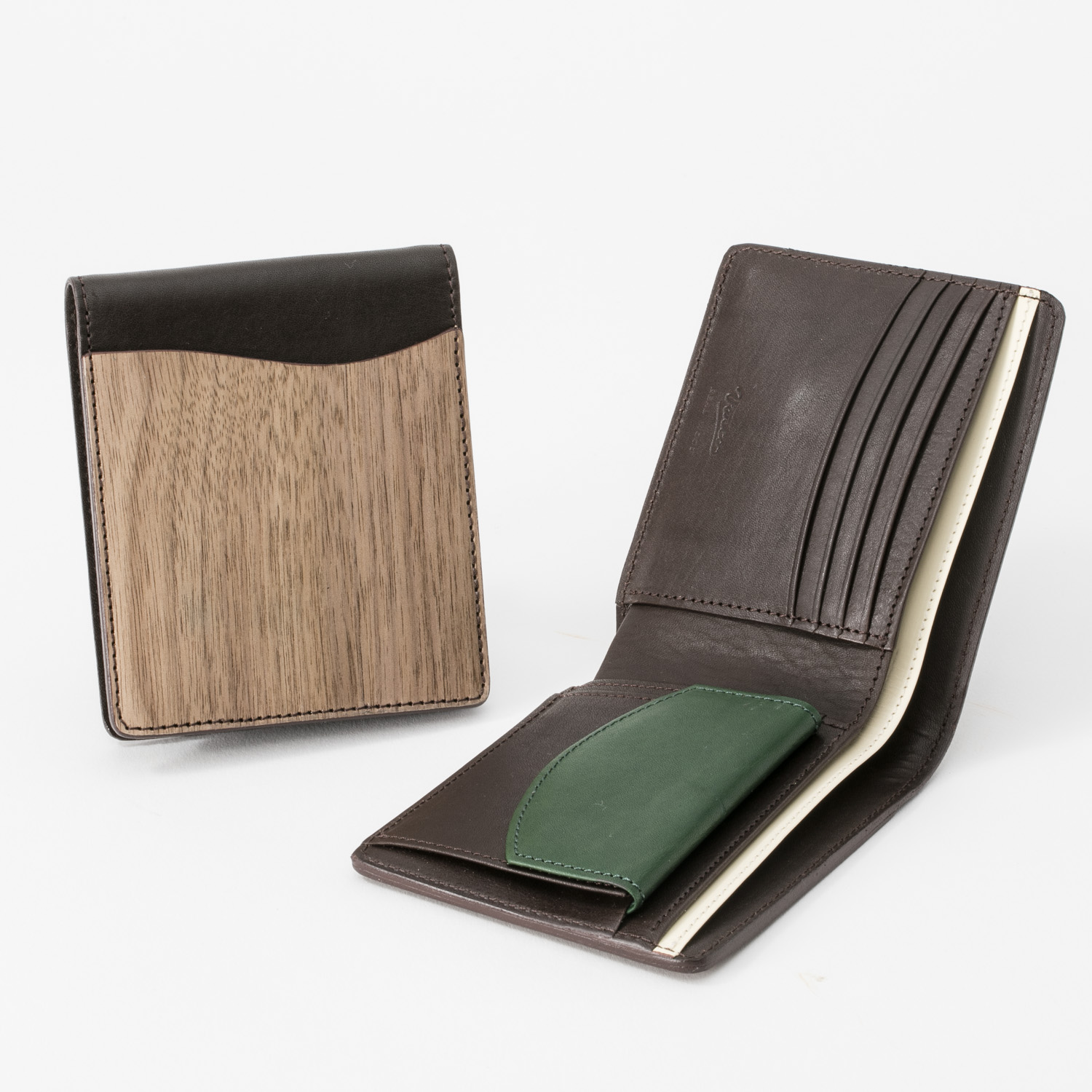 REAL WOOD Smart wallet｜二つ折り財布
